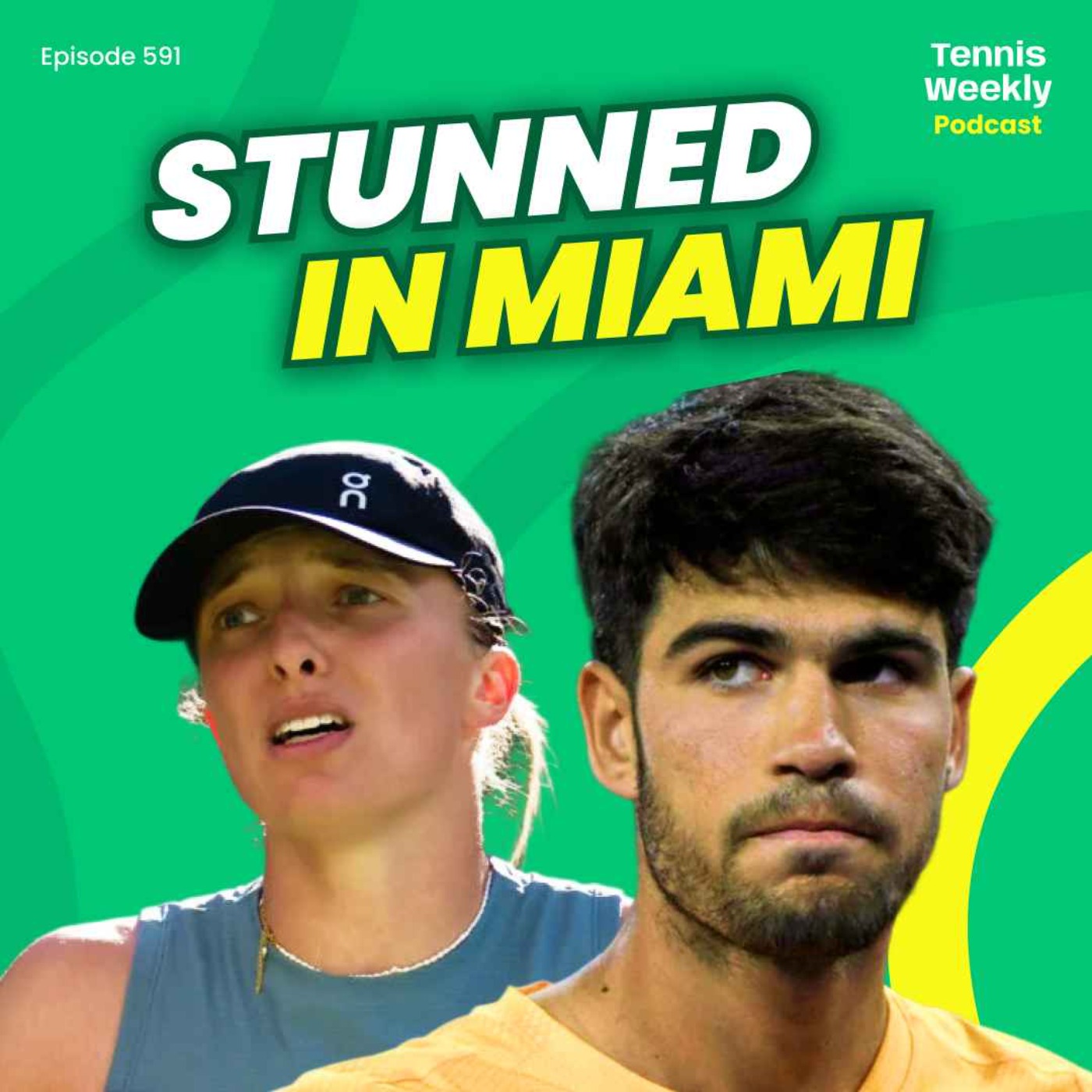 Alcaraz upset in Miami, Swiatek splits with coach + Sinner and Sabalenka on for Double