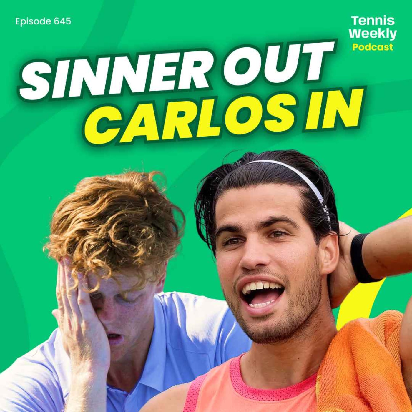 Sinner out of US Open as Alcaraz makes Mixed Doubles comeback with Serena! episode artwork