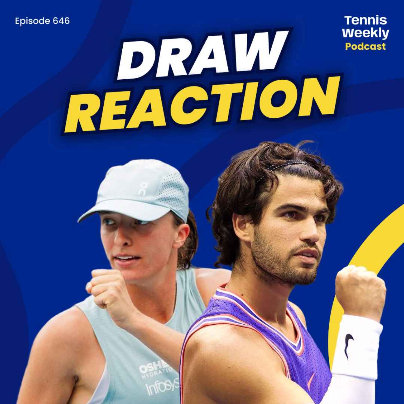 US Open Preview! Alcaraz's lucky draw, Swiatek vs Rybakina AGAIN + can Sabalenka stay at No.1? episode artwork