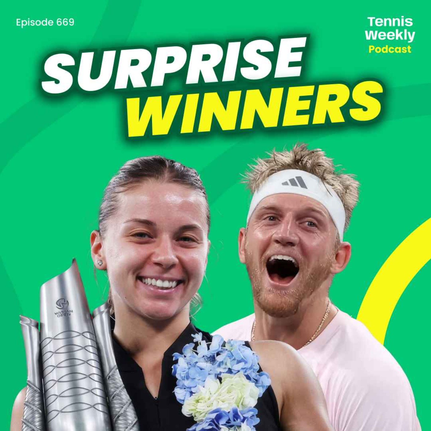 Chwalinska Wins Wuhan! Svitolina & Monfils Split & Retire + Djokovic targets ATP Finals