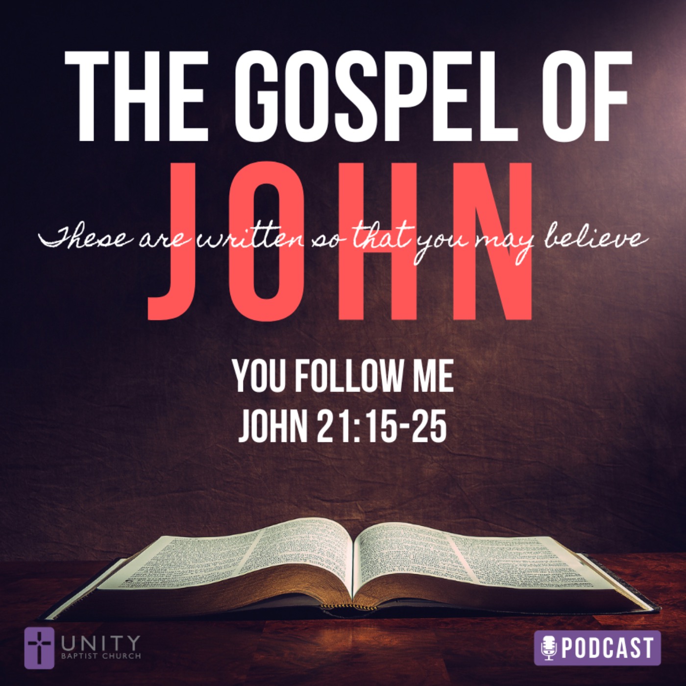 The Gospel of John Series: You Follow Me