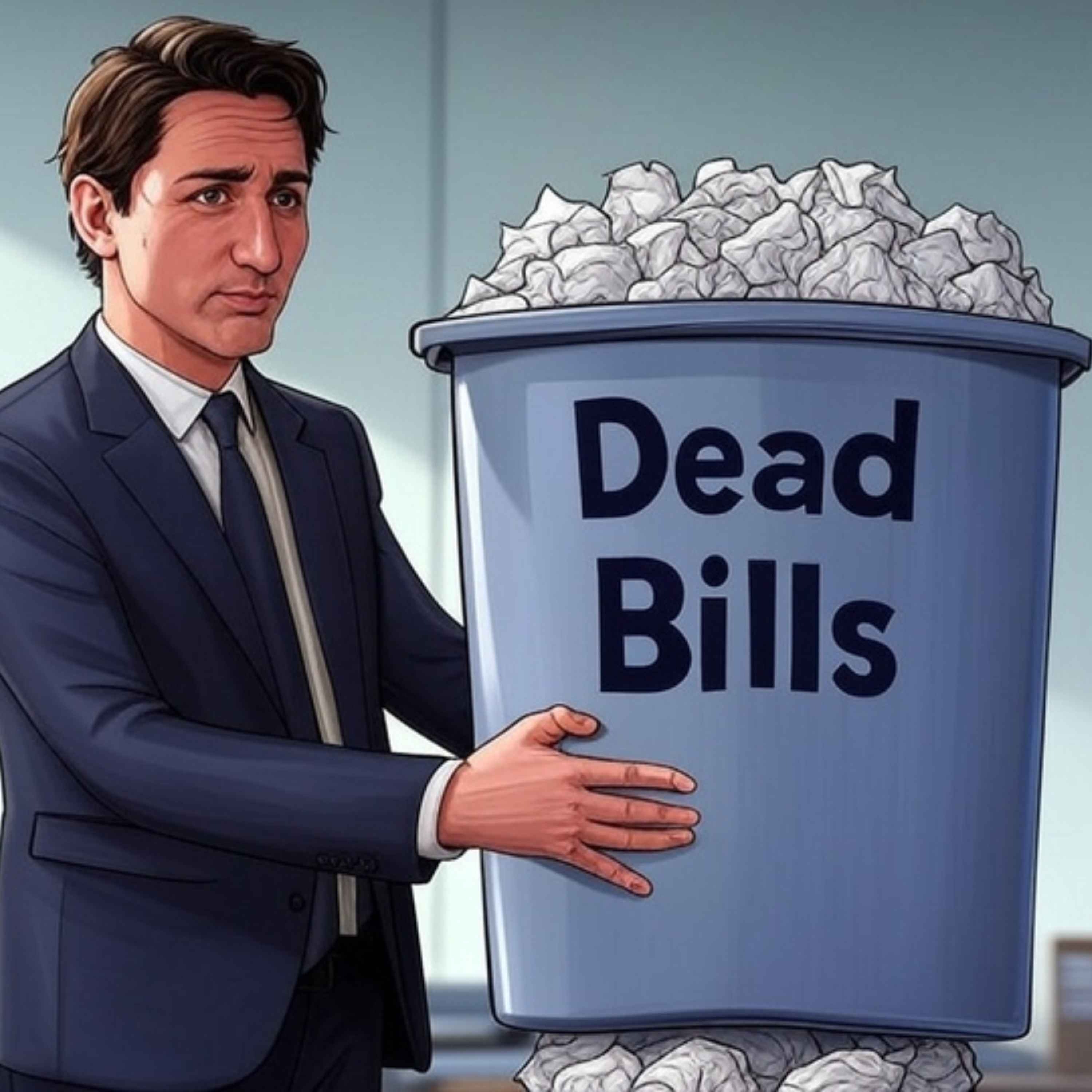 Trudeau Dumpster Dive - podcast episode cover