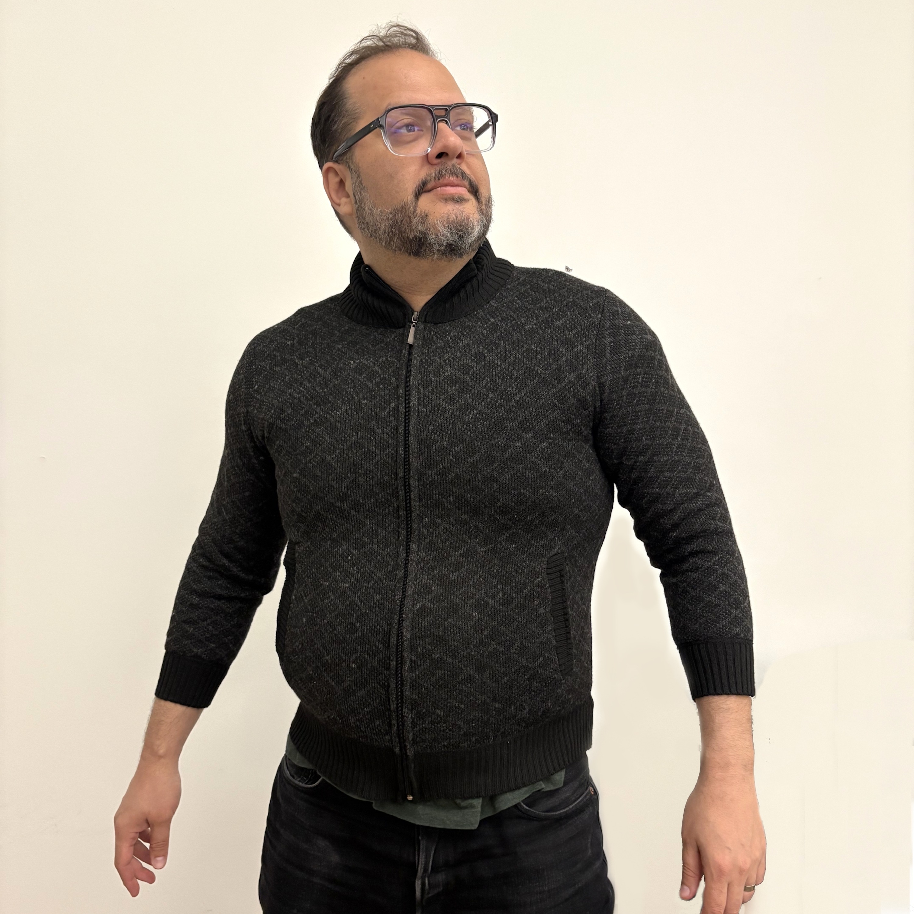 Men’s Elegant Cardigan, XL