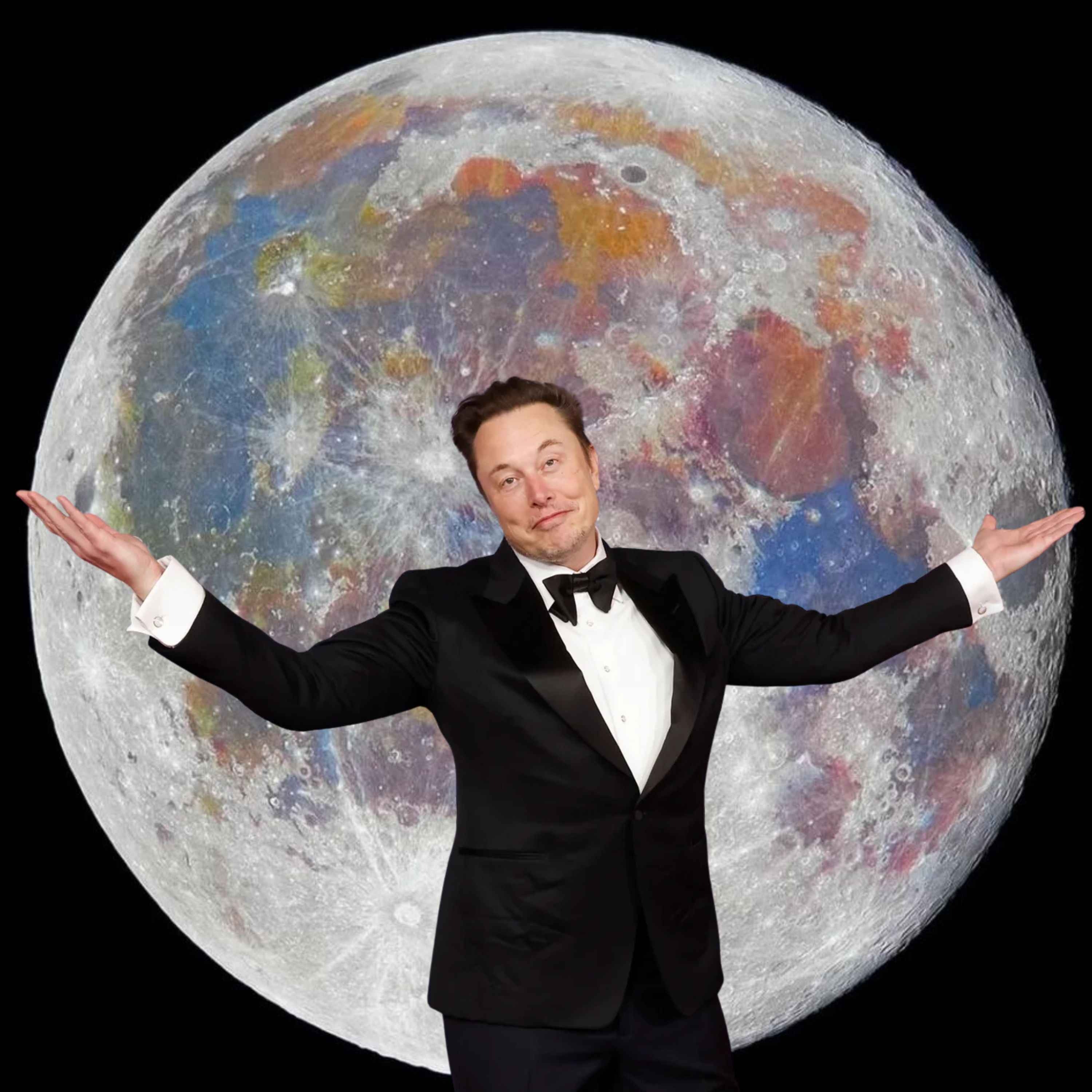 Musk to Monetize Moon