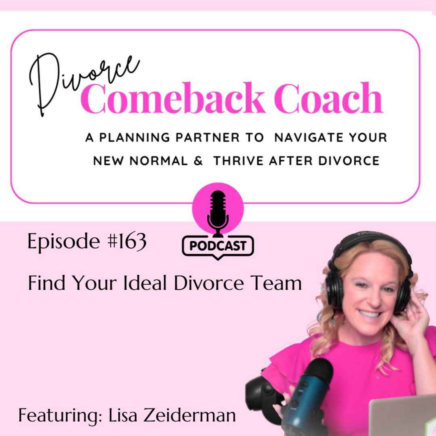 163: Find Your Ideal Divorce Team
