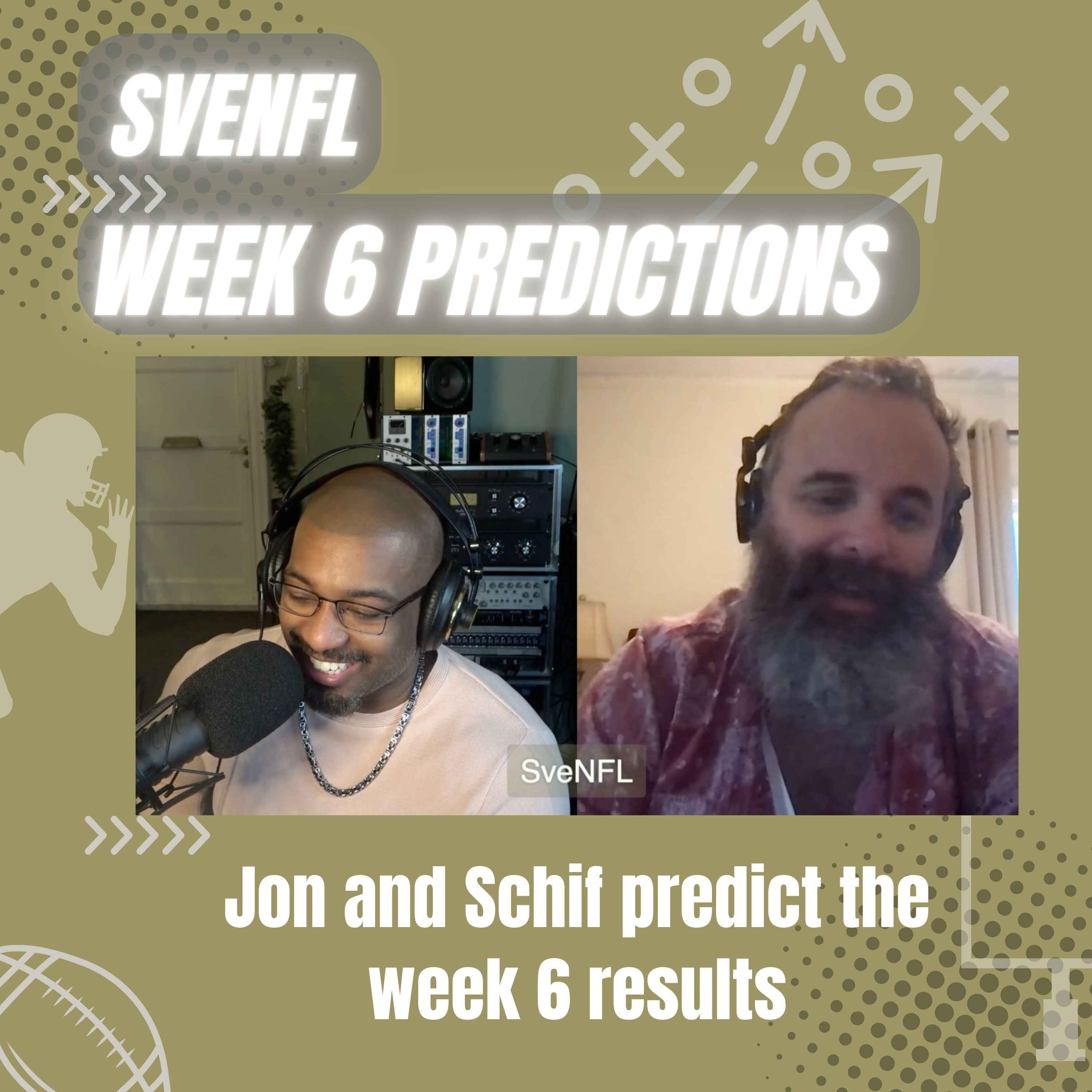 SveNFL 2022 Week 6 Predictions