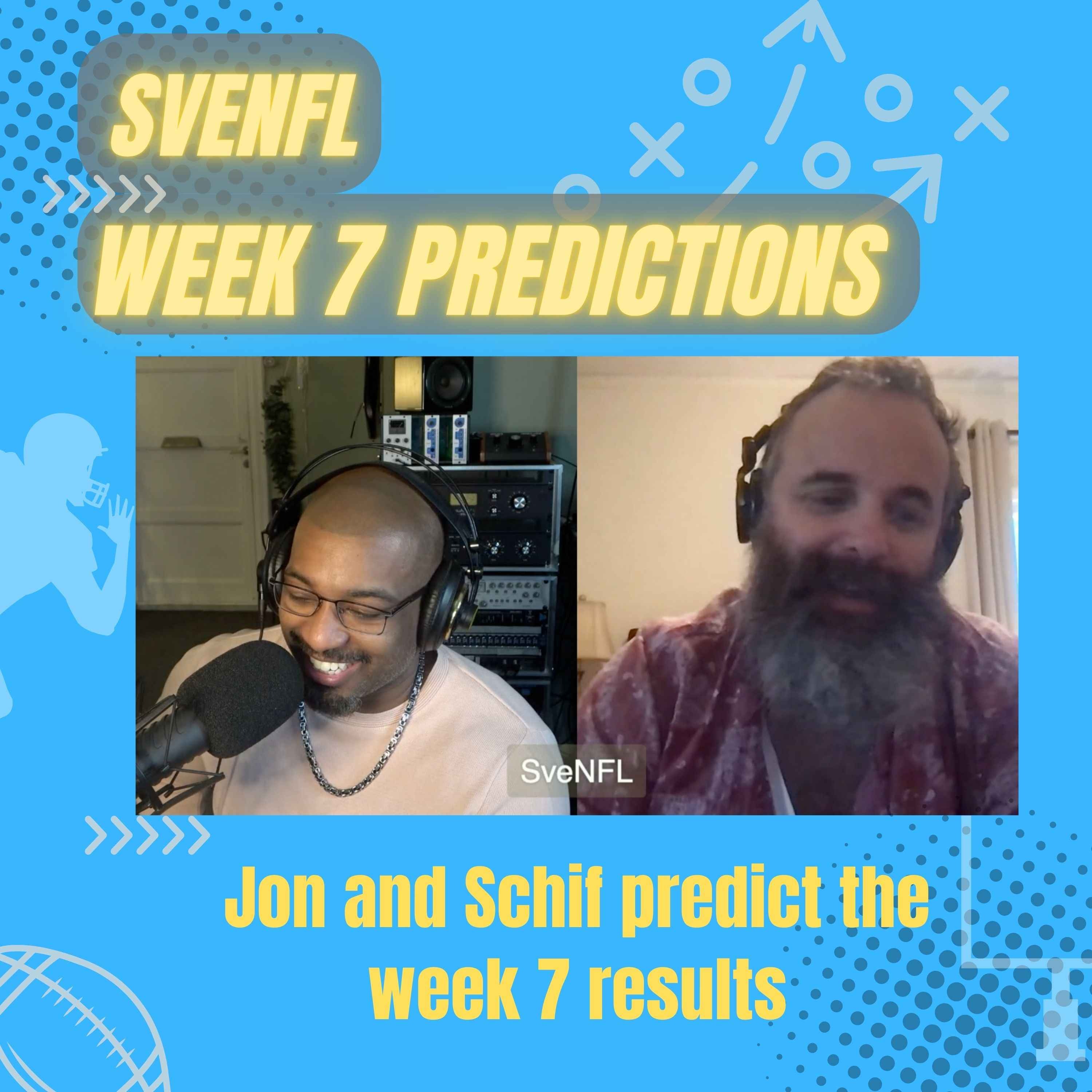 SveNFL 2022 Week 7 Predictions