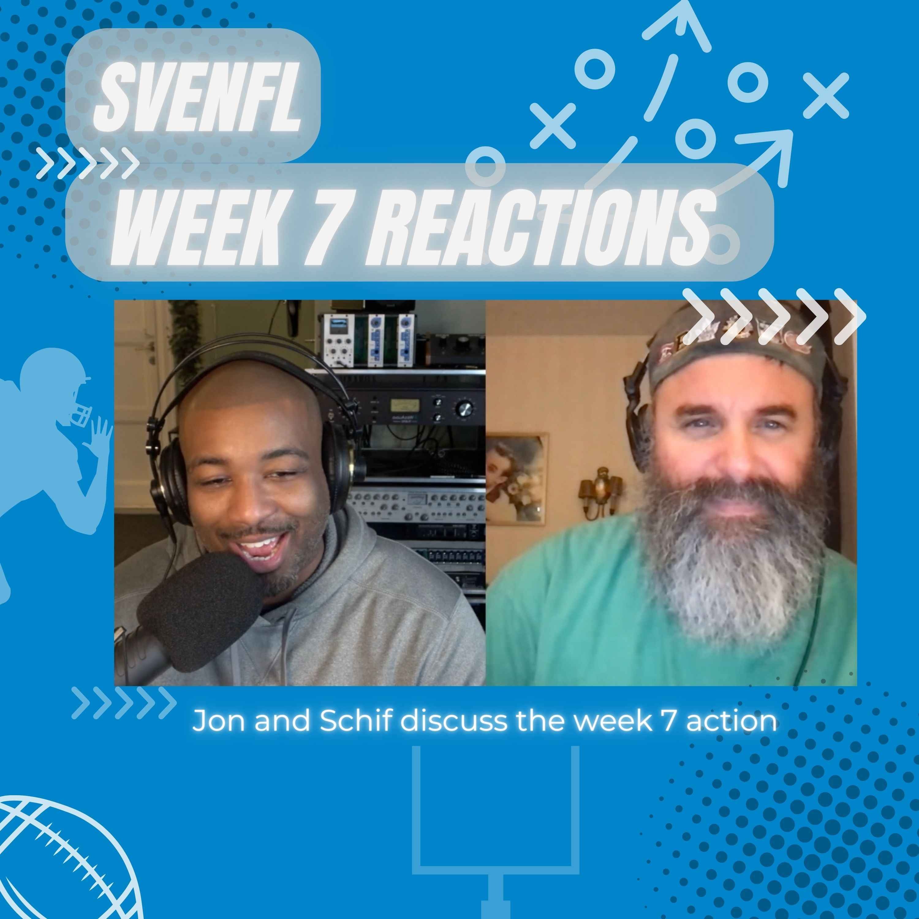 SveNFL 2022 Week 7 Reactions