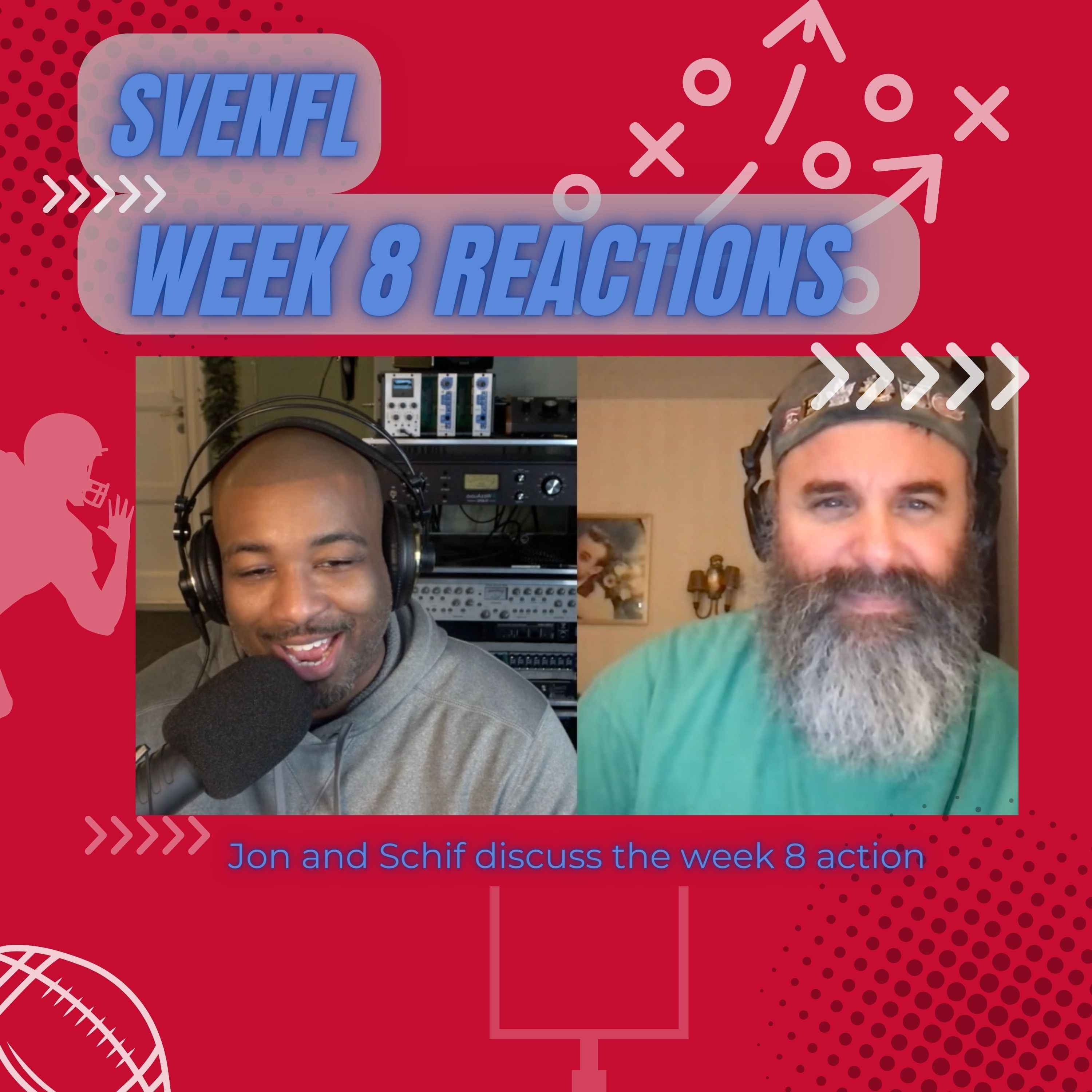 SveNFL 2022 Week 8 Reactions