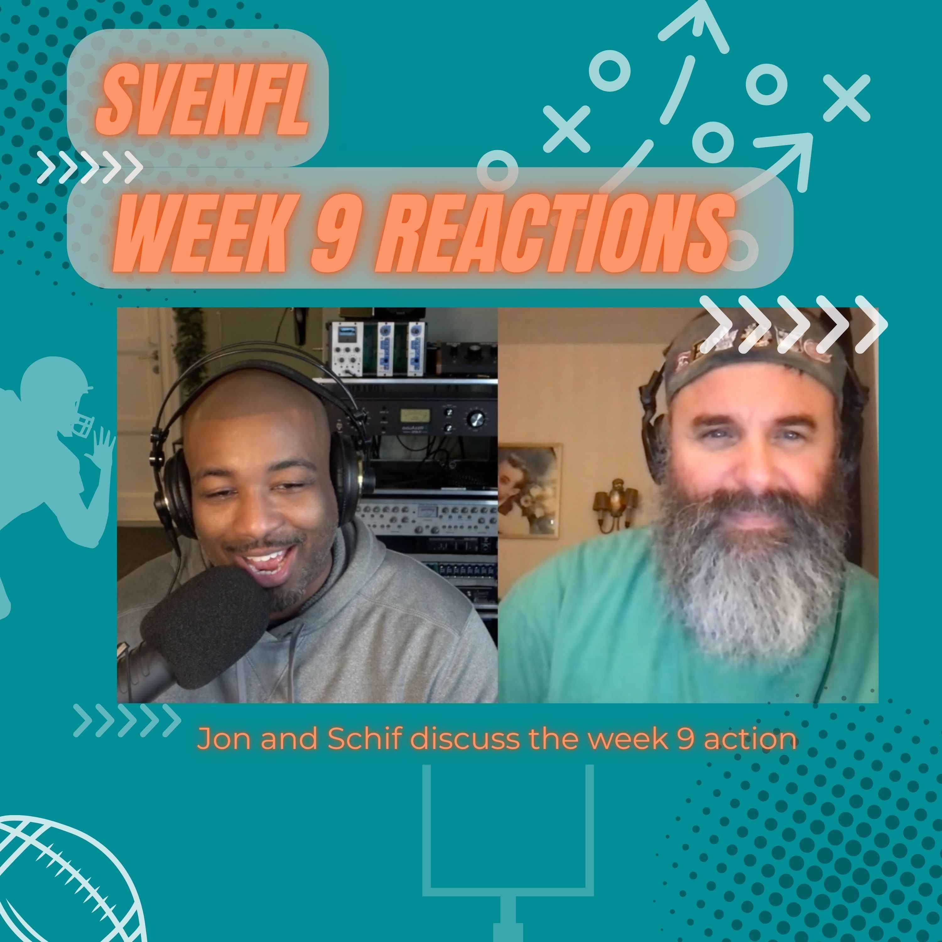 SveNFL 2022 Week 9 Reactions