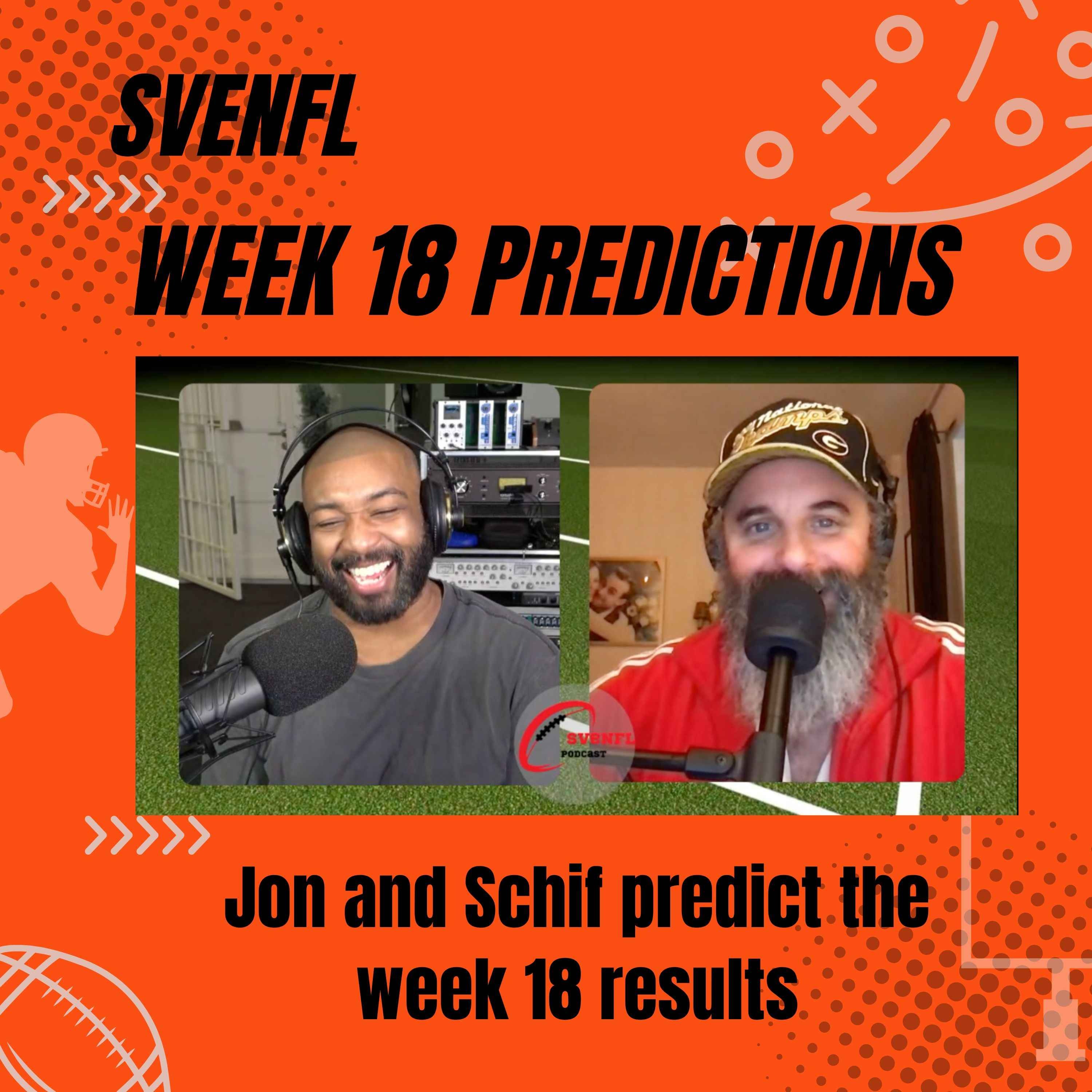 SveNFL 2022 Week 18 Predictions