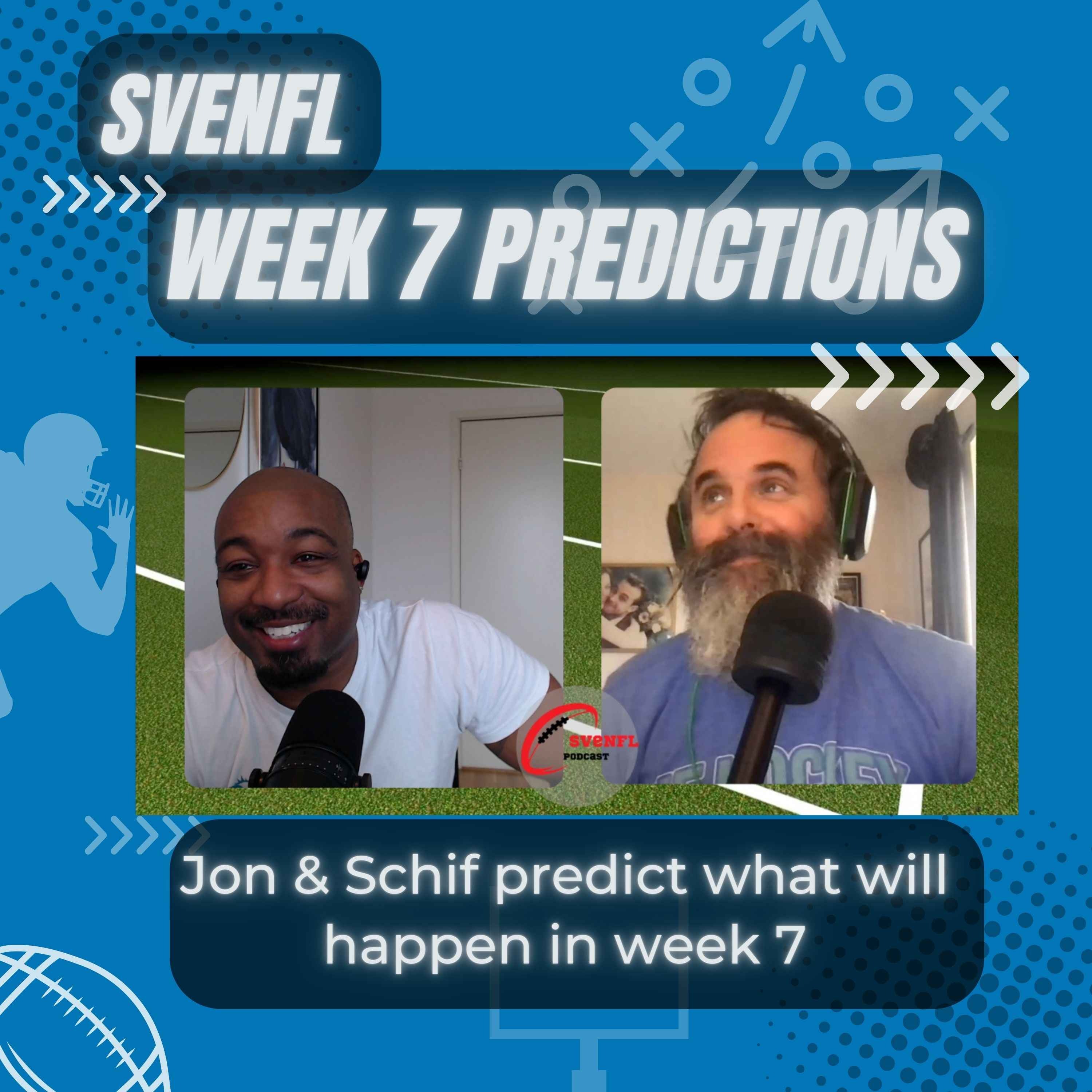 SveNFL 2023 Week 7 Predictions