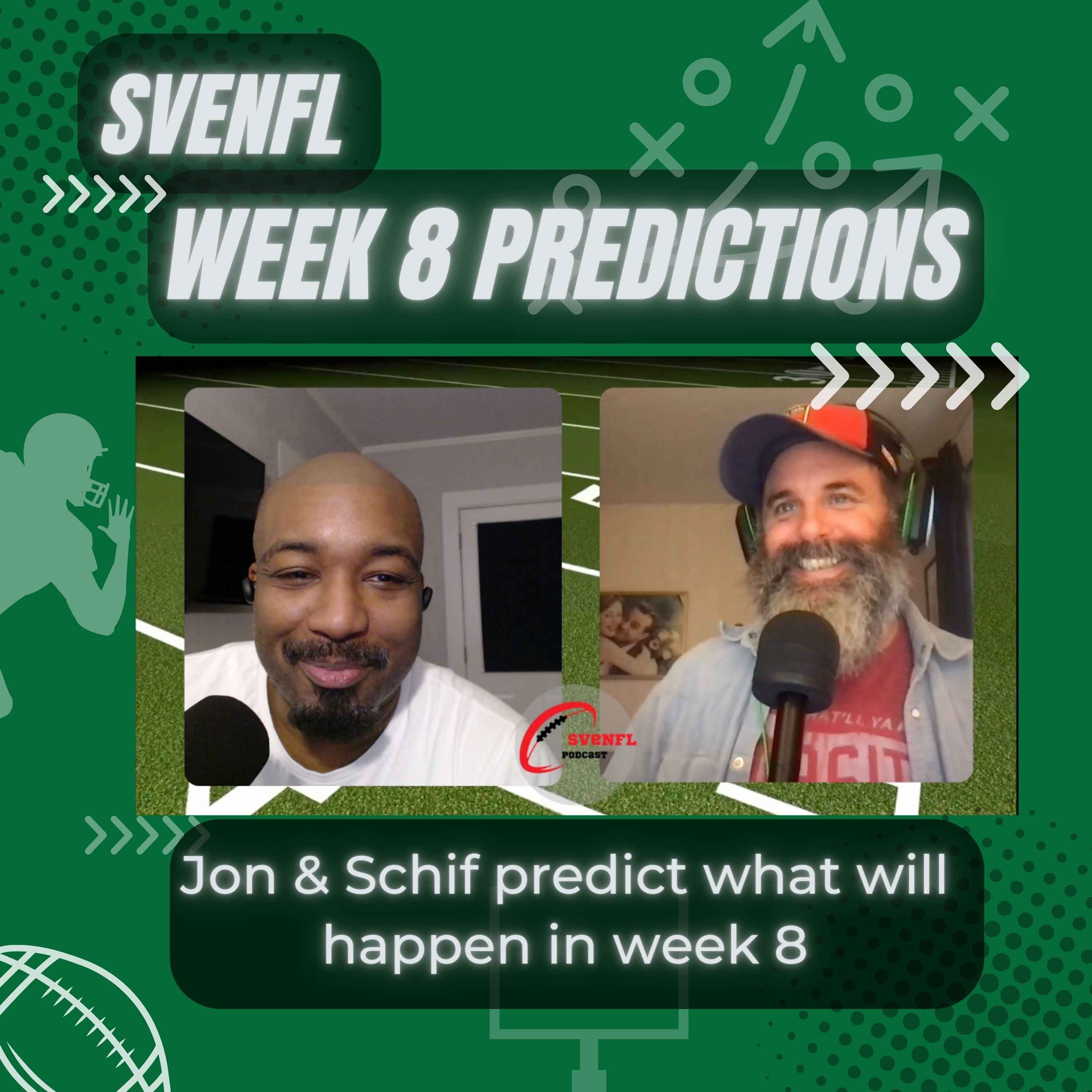 SveNFL 2023 Week 8 Predictions