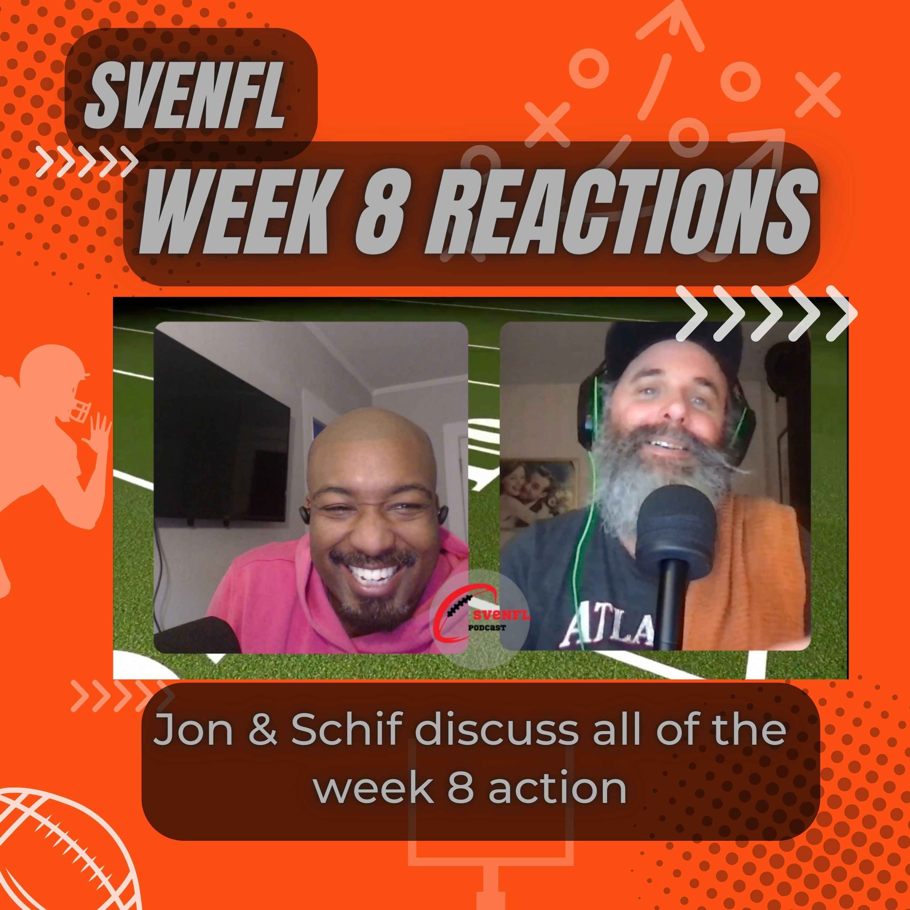 SveNFL 2023 Week 8 Reactions