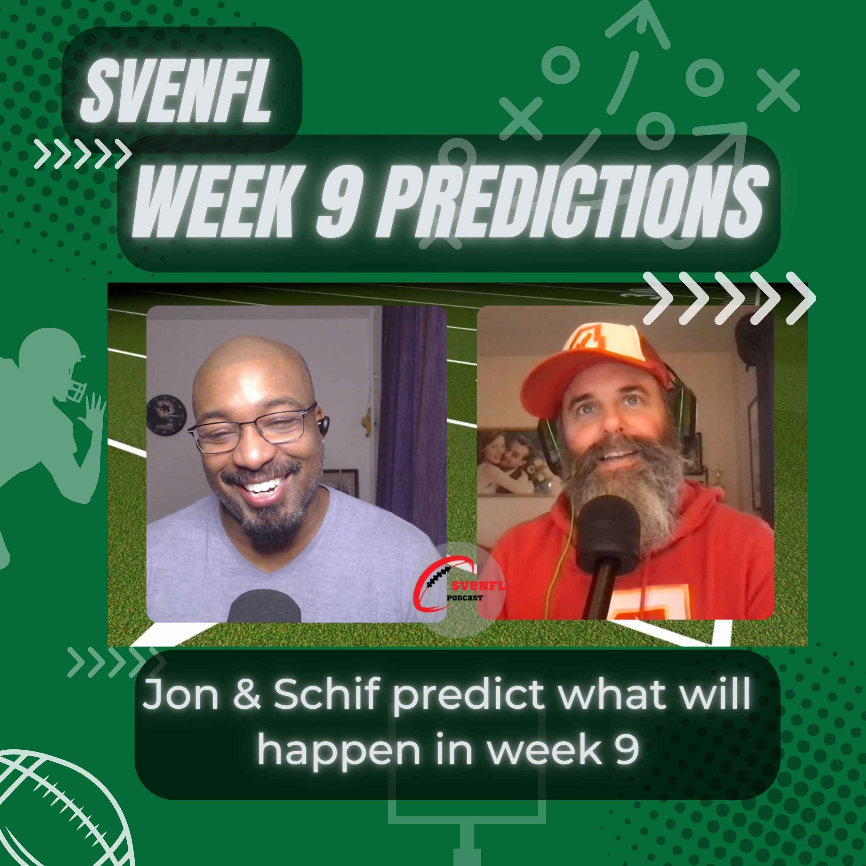 SveNFL 2023 Week 9 Predictions