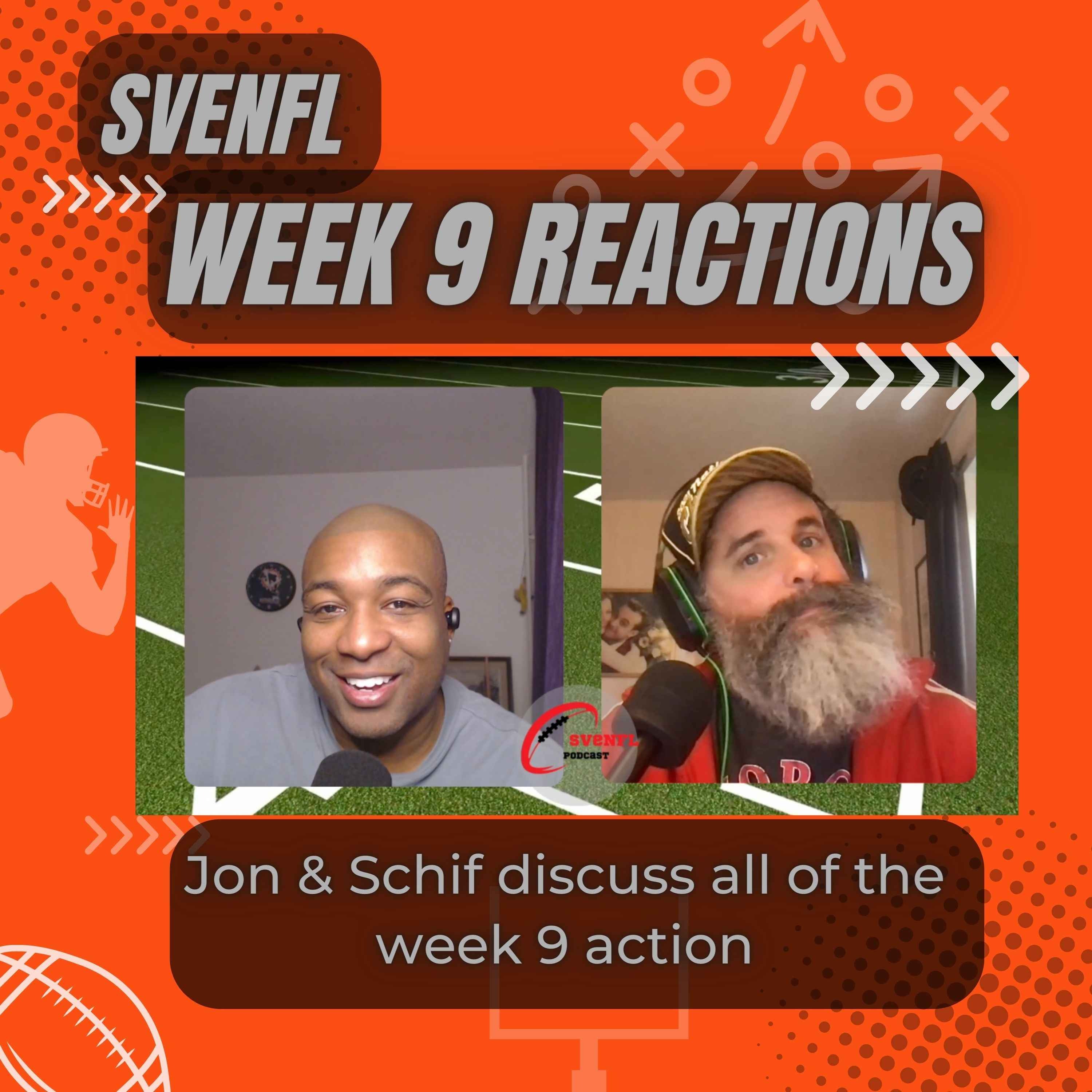 SveNFL 2023 Week 9 Reactions