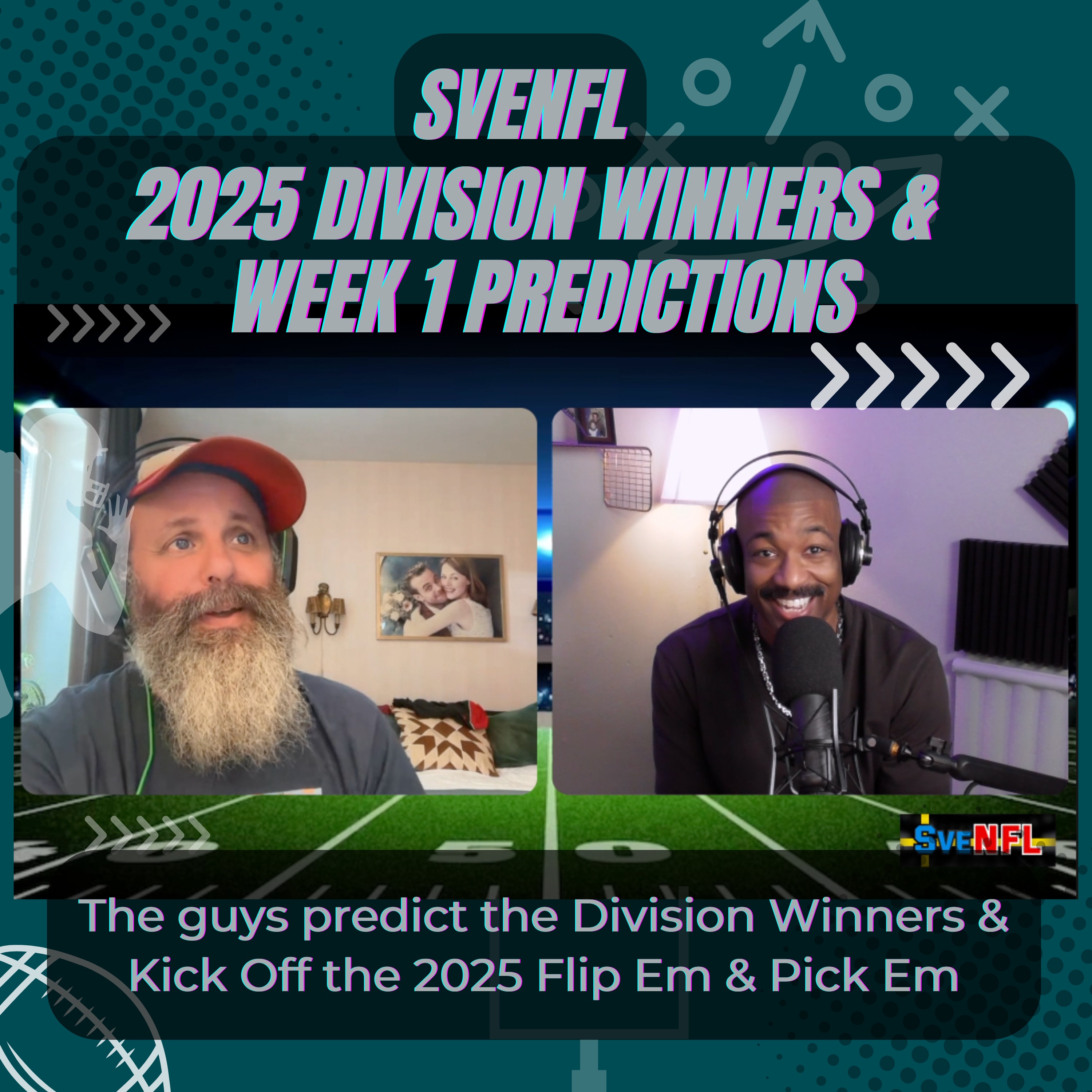 SveNFL 2025 Division Winners & Week 1 Predictions