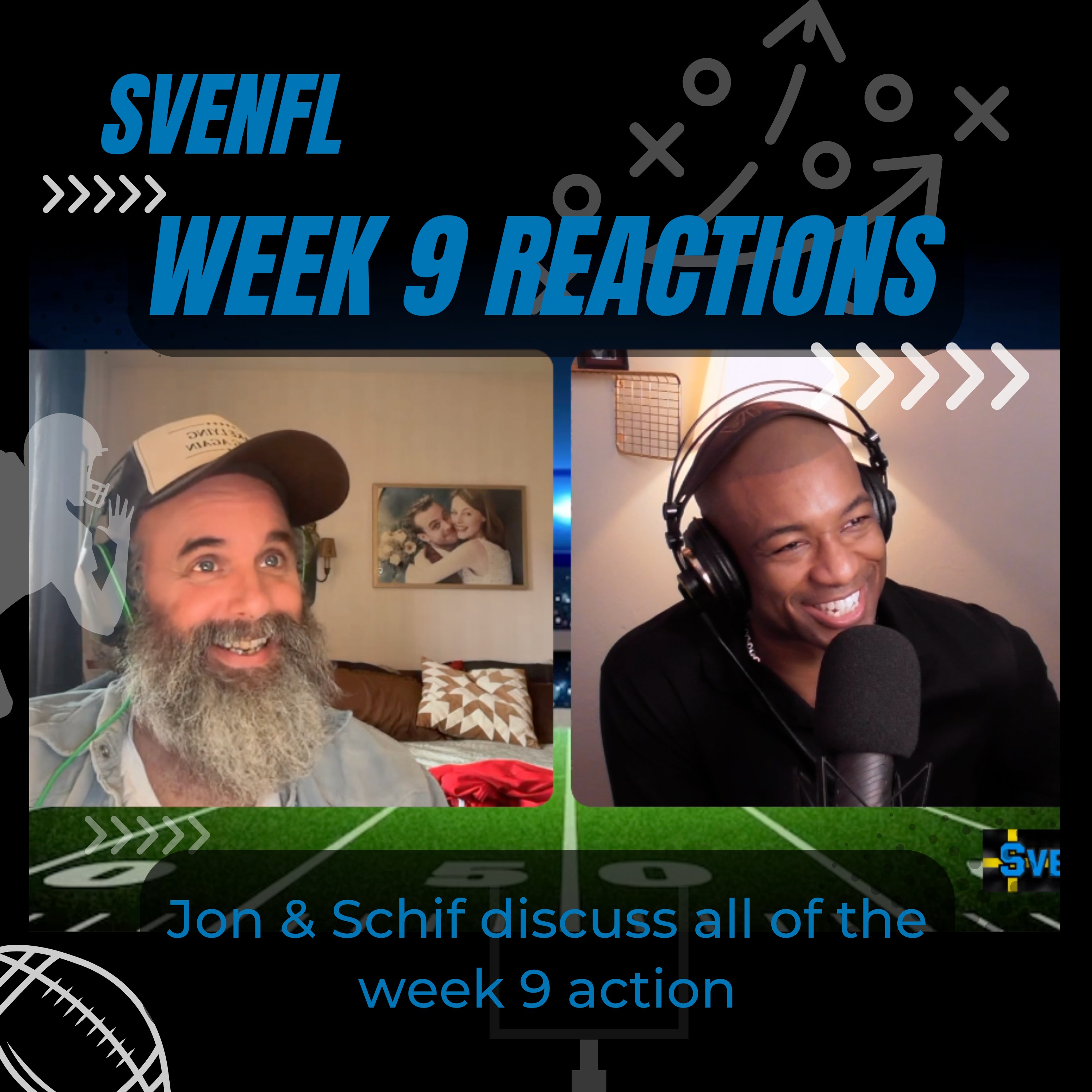 SveNFL 2025 Week 9 Reactions