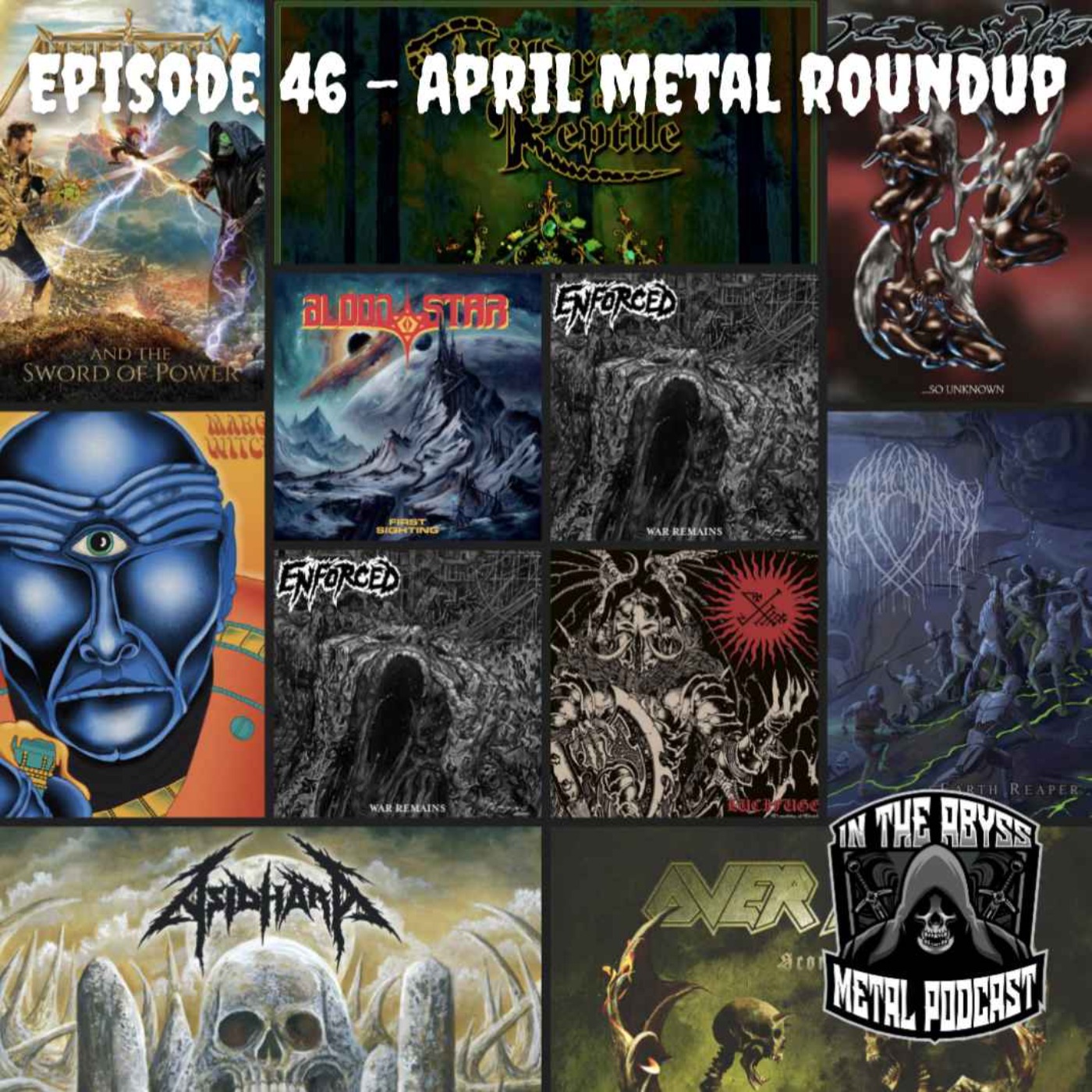 Episode 46 - April Metal Round-Up episode artwork