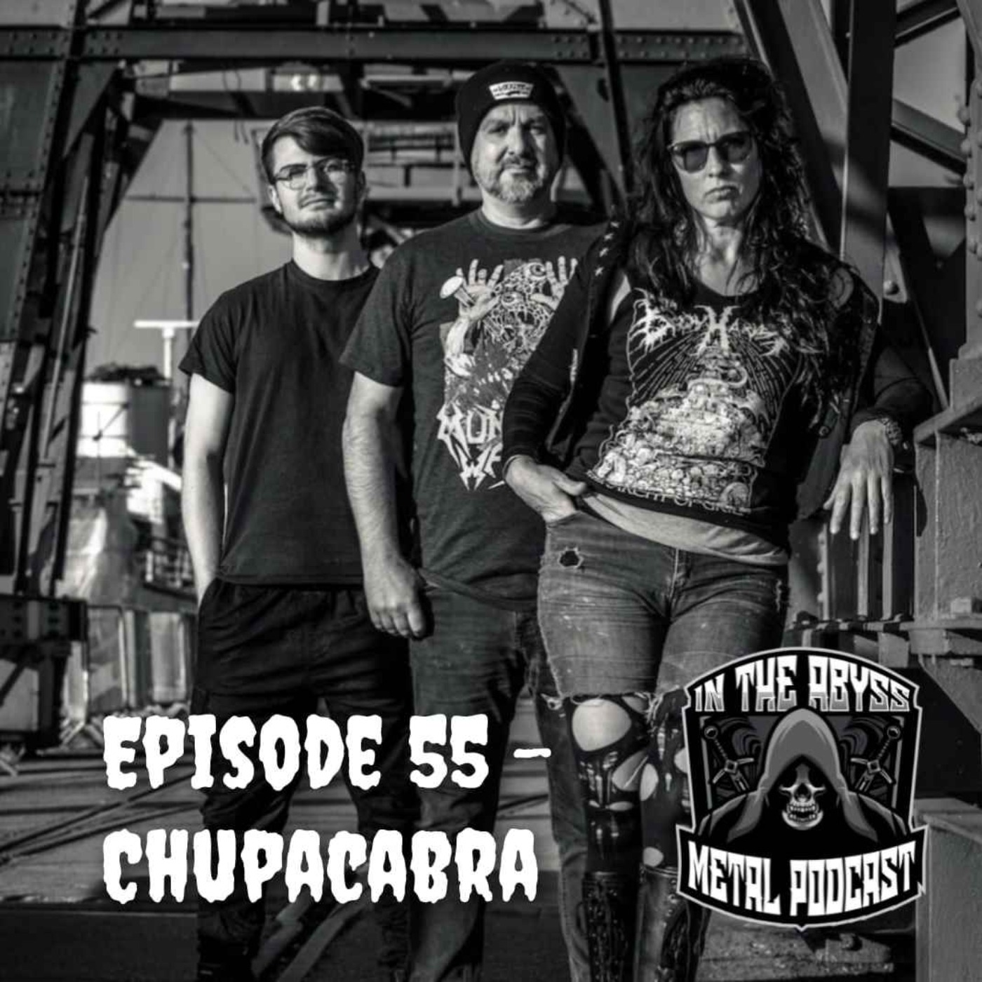#55 - Nige & Heather of Chupacabra episode artwork