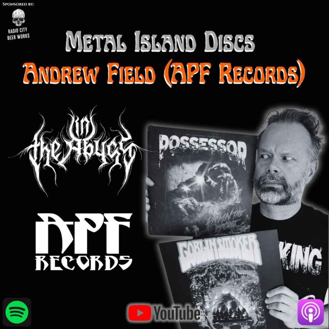 Metal Island Discs with Andrew Field (APF Records) episode artwork