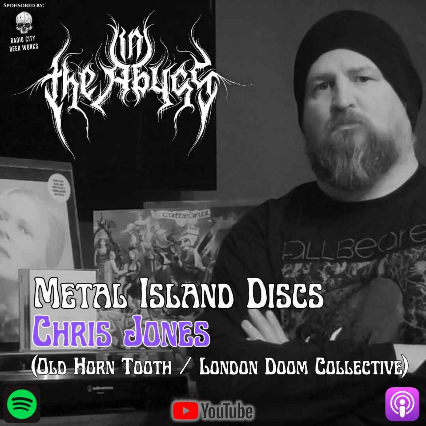 METAL ISLAND DISCS - Chris Jones (Old Horn Tooth / London Doom Collective) episode artwork