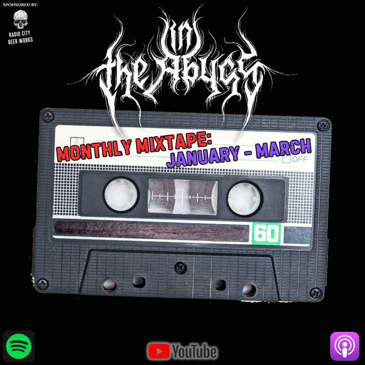 MONTHLY MIXTAPE: January - March episode artwork