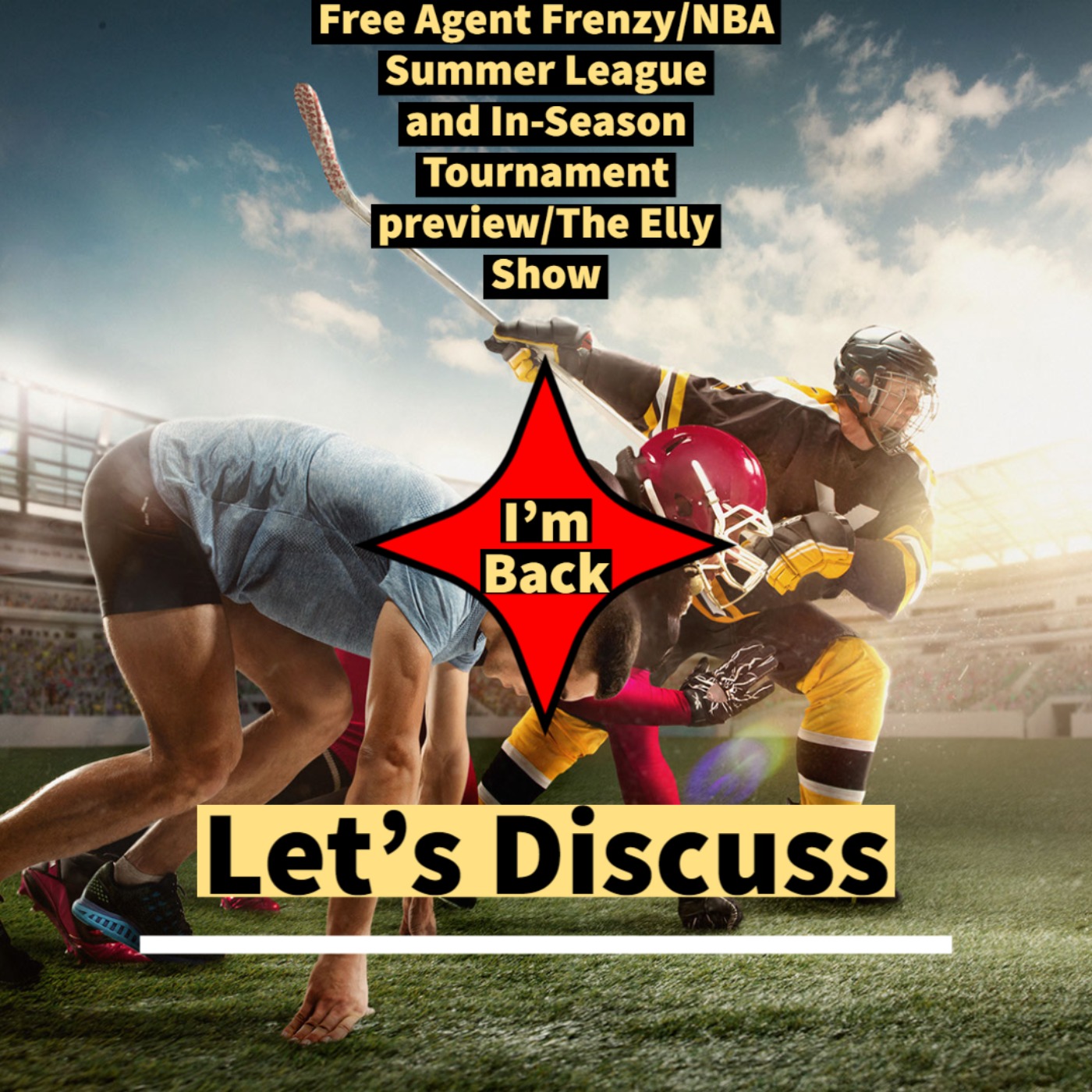 Free Agent Frenzy/NBA Summer League and In-Season Tournament preview/The Elly Show episode artwork