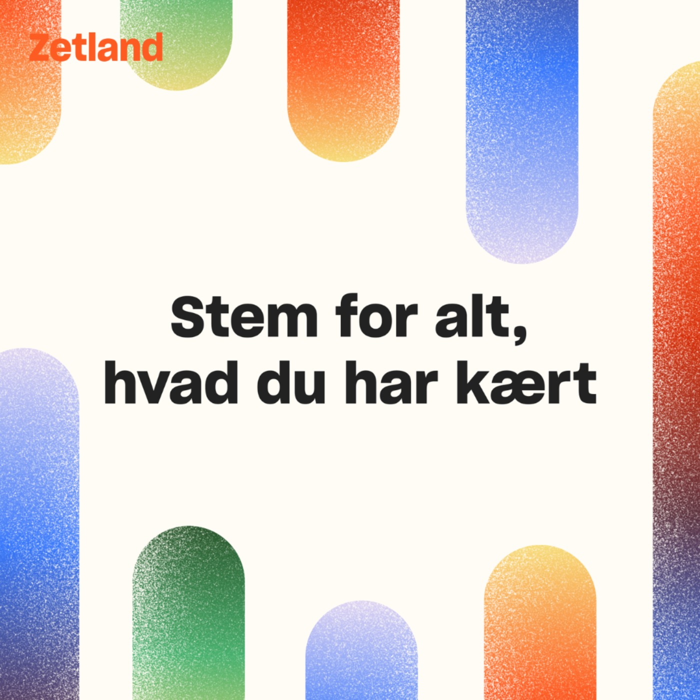 Stem for alt, hvad du har kært