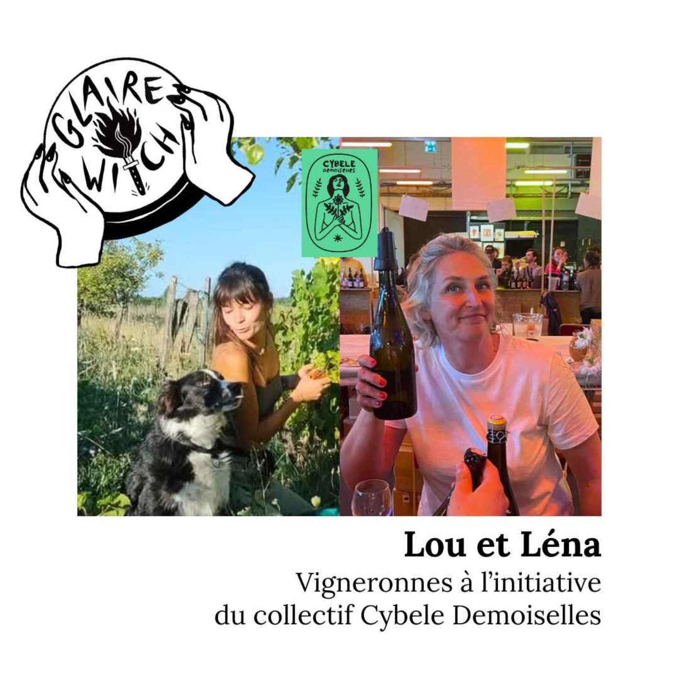 Lou et Léna : vigneronnes à l'initiative du collectif Cybele Demoiselles episode artwork