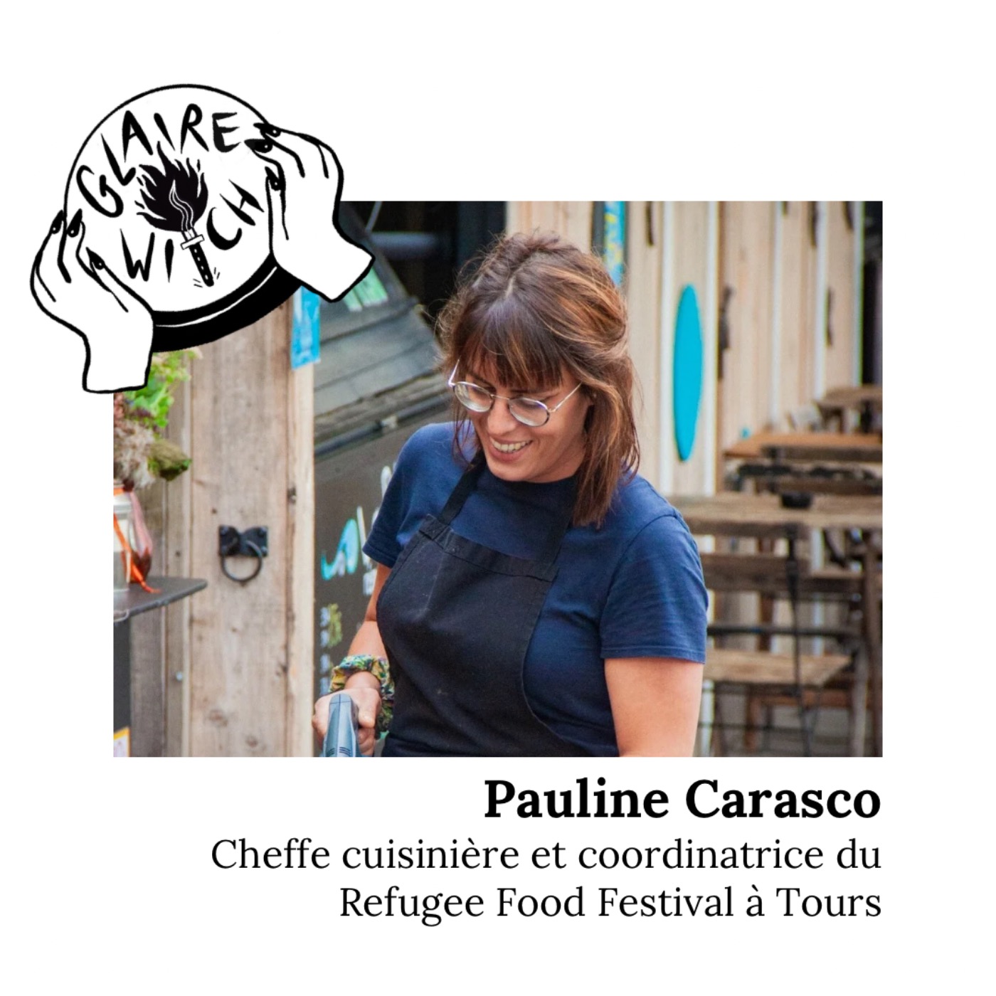 Pauline Carasco : cheffe cuisinière et coordinatrice du Refugee Food Festival à Tours episode artwork