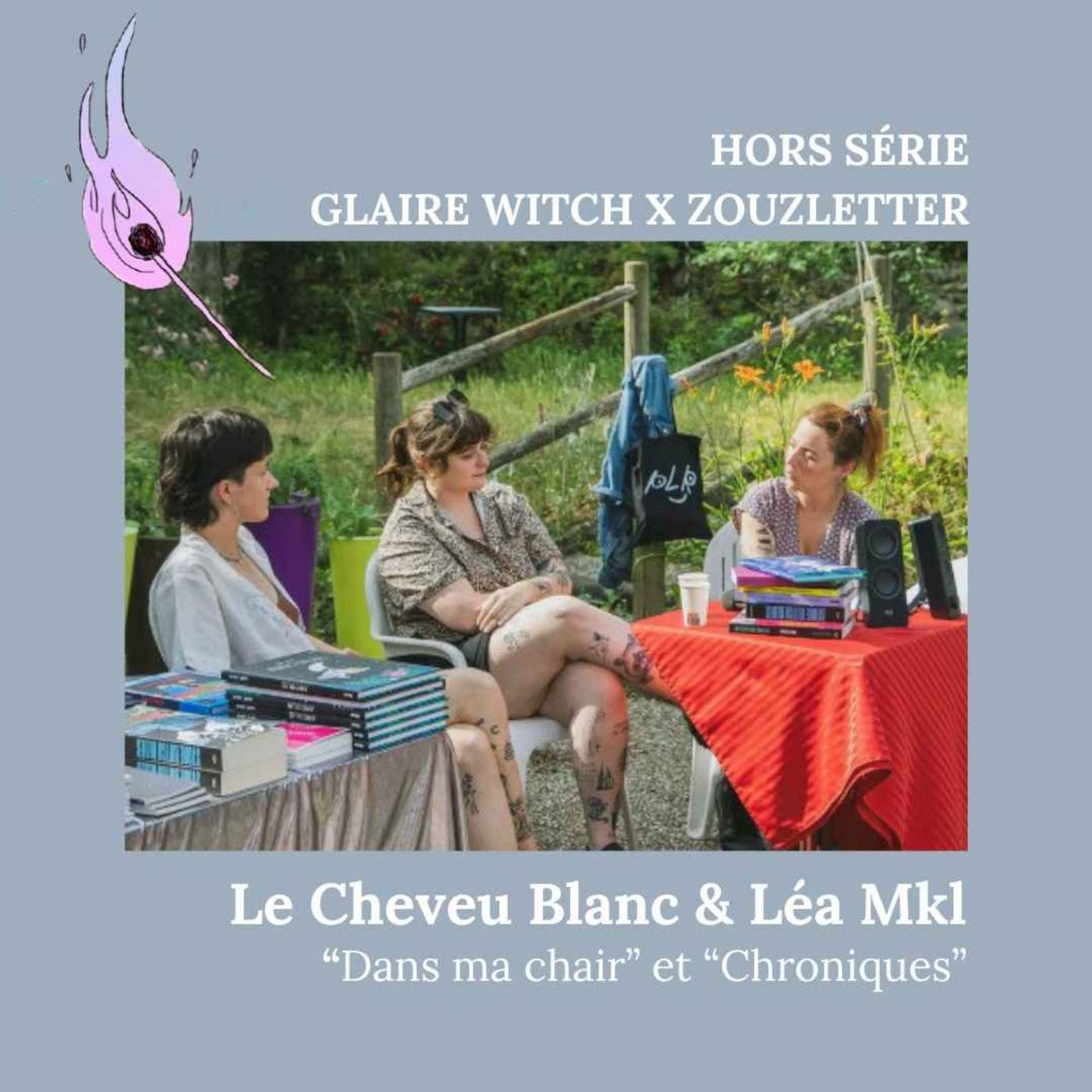 Bookclub « Chroniques » de Léa Mkl et « Dans ma chair » de Le Cheveu Blanc