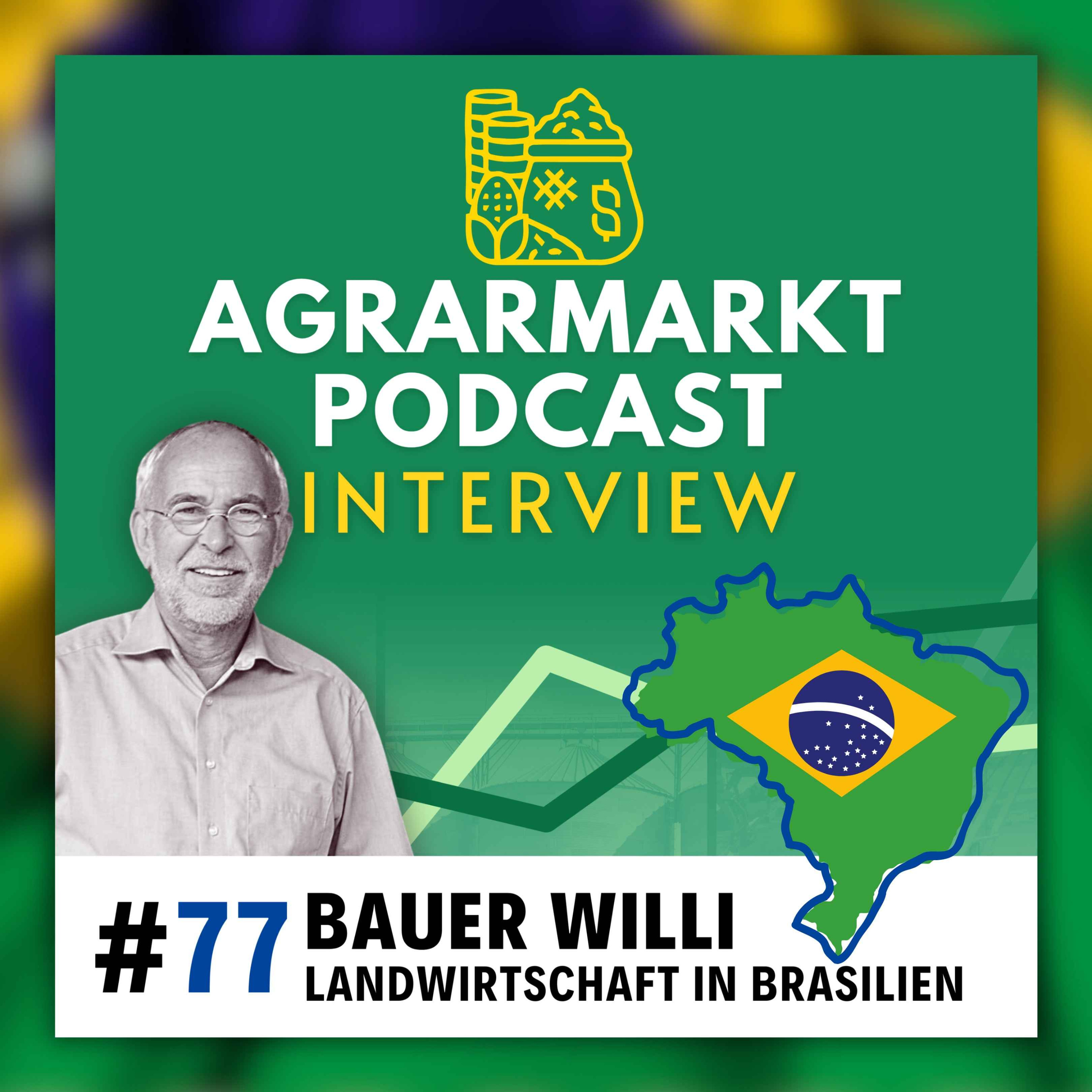 cover art for 🌾🇧🇷 Weizen Update & Bauer Willi über Landwirtschaft der Superlative in Brasilien