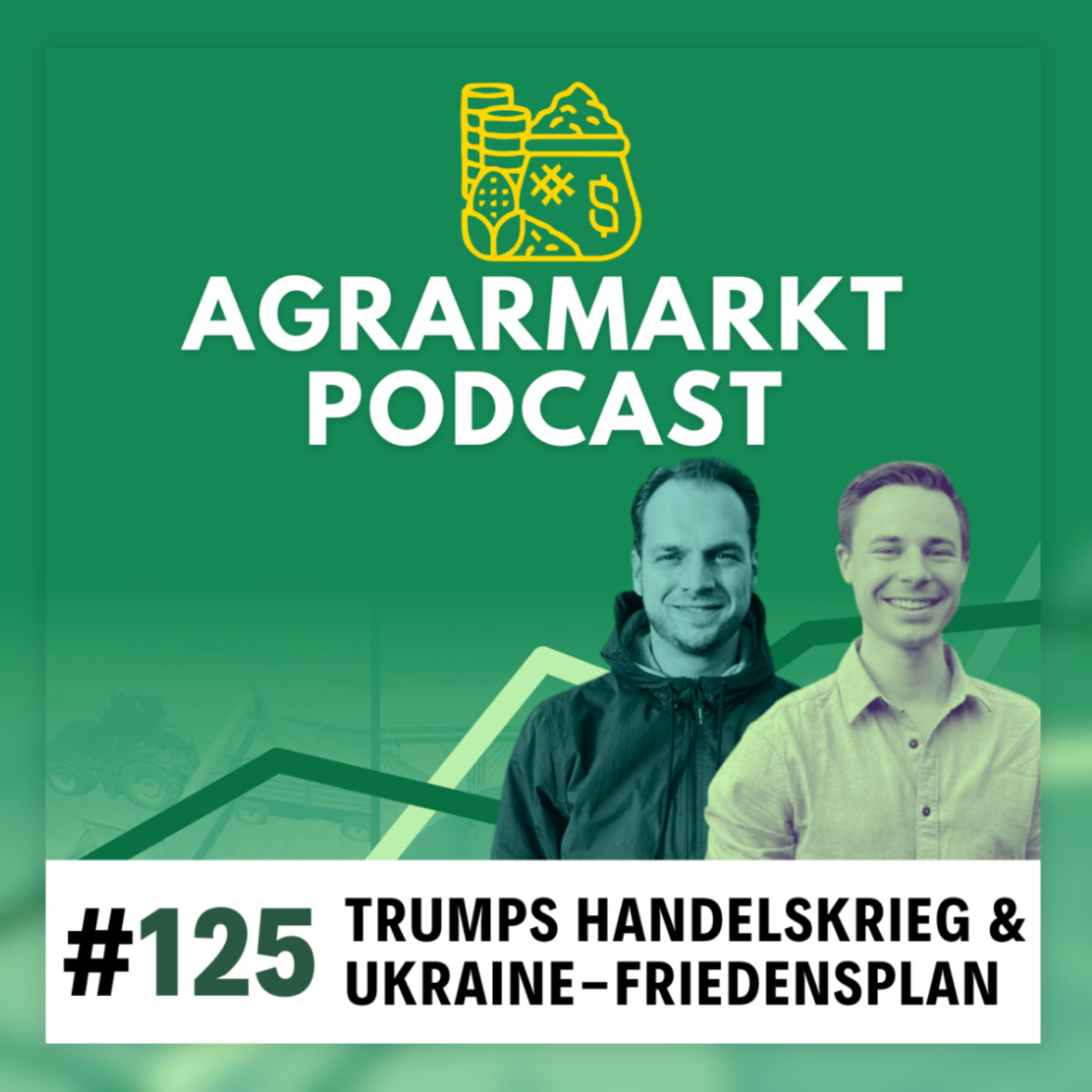 1-Tages Handelskrieg, Ukraine-Friedensplan & Auswirkungen auf die Agrarmärkte