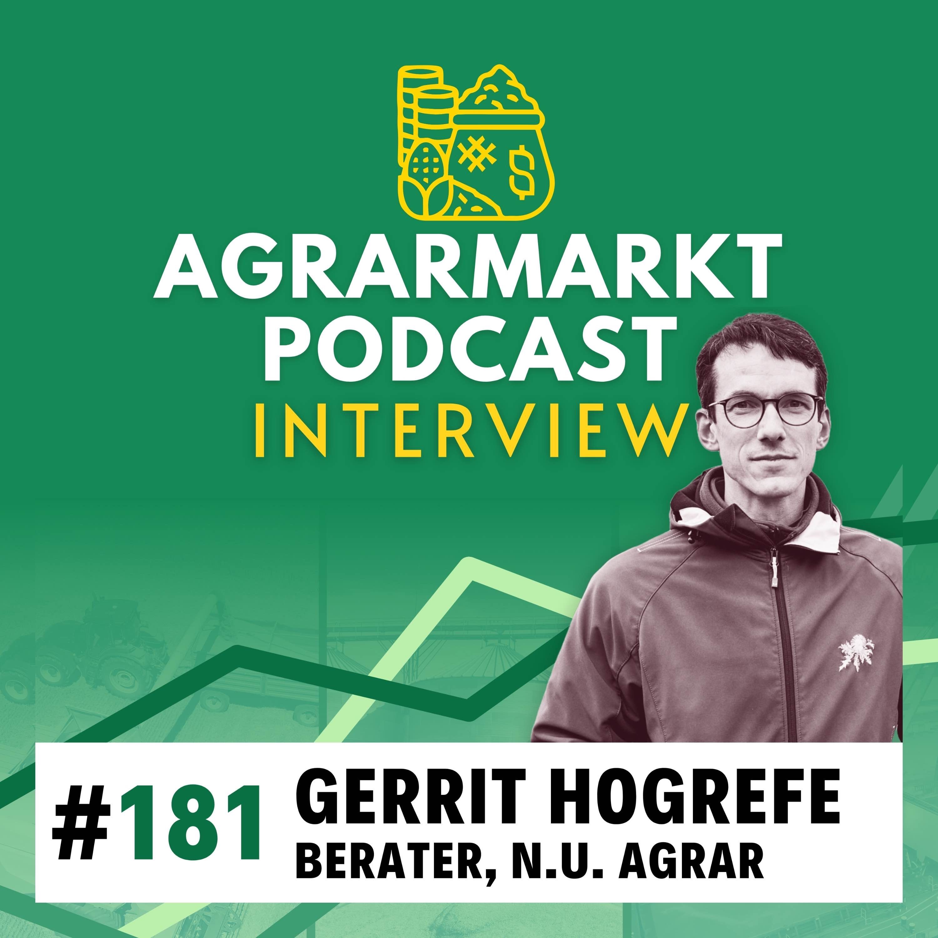 #181 🔎 Auswirkungen des Irankriegs & Bestandscheck auf deutschen Äckern mit Gerrit Hogrefe episode artwork