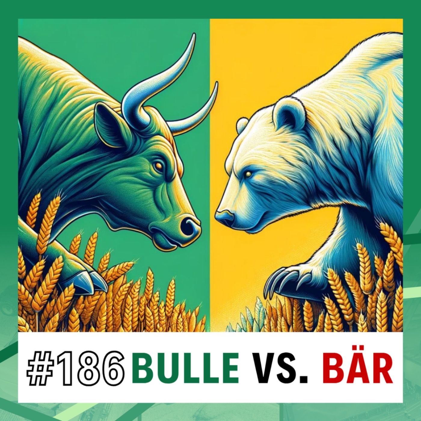 #186 🐂 Bulle gegen Bär, Biokraftstoffnachfrage & Waffenstillstand im Iran episode artwork