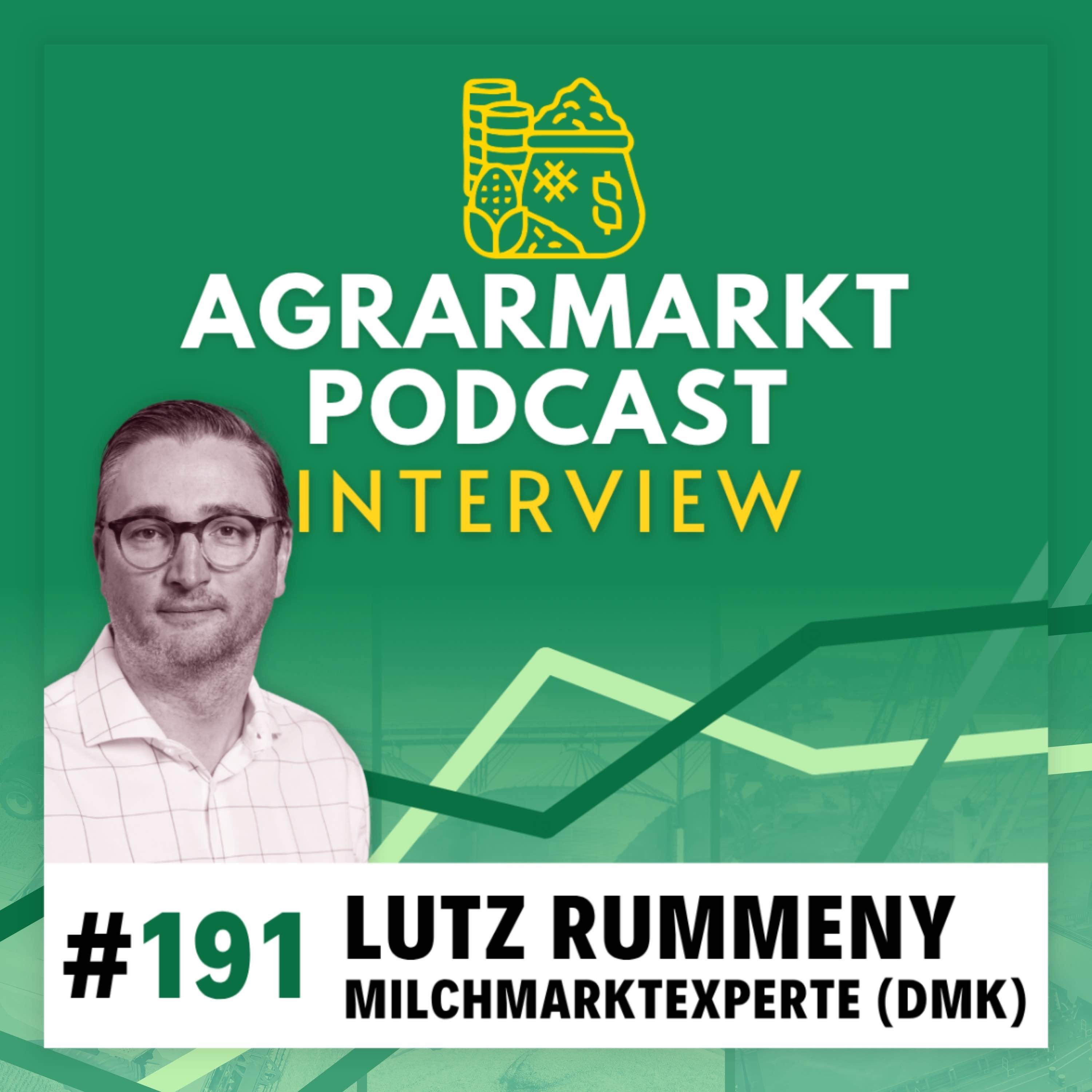 #191 🐄 Strategien für den Milchmarkt: Von Protein-Trends bis zum Hedging mit Lutz Rummeny (DMK)