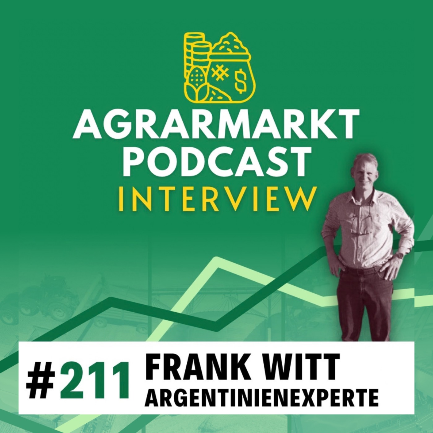 #211 🇦🇷 Argentinische Landwirtschaft: Pachtpreisvergleich, 1,5 Mio. ha-Betriebe & Pionierarbeit Direktsaat mit Frank Witt