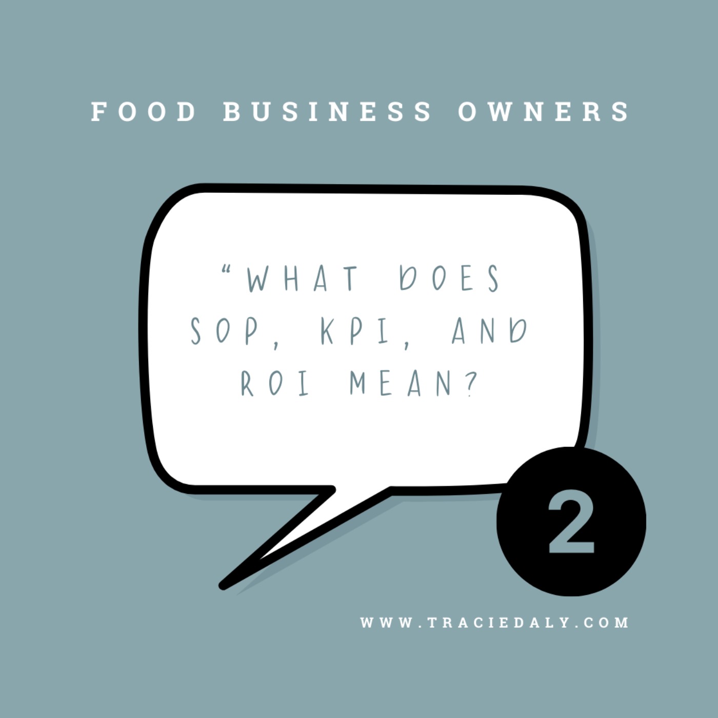 Tracie - The Food Business Coach