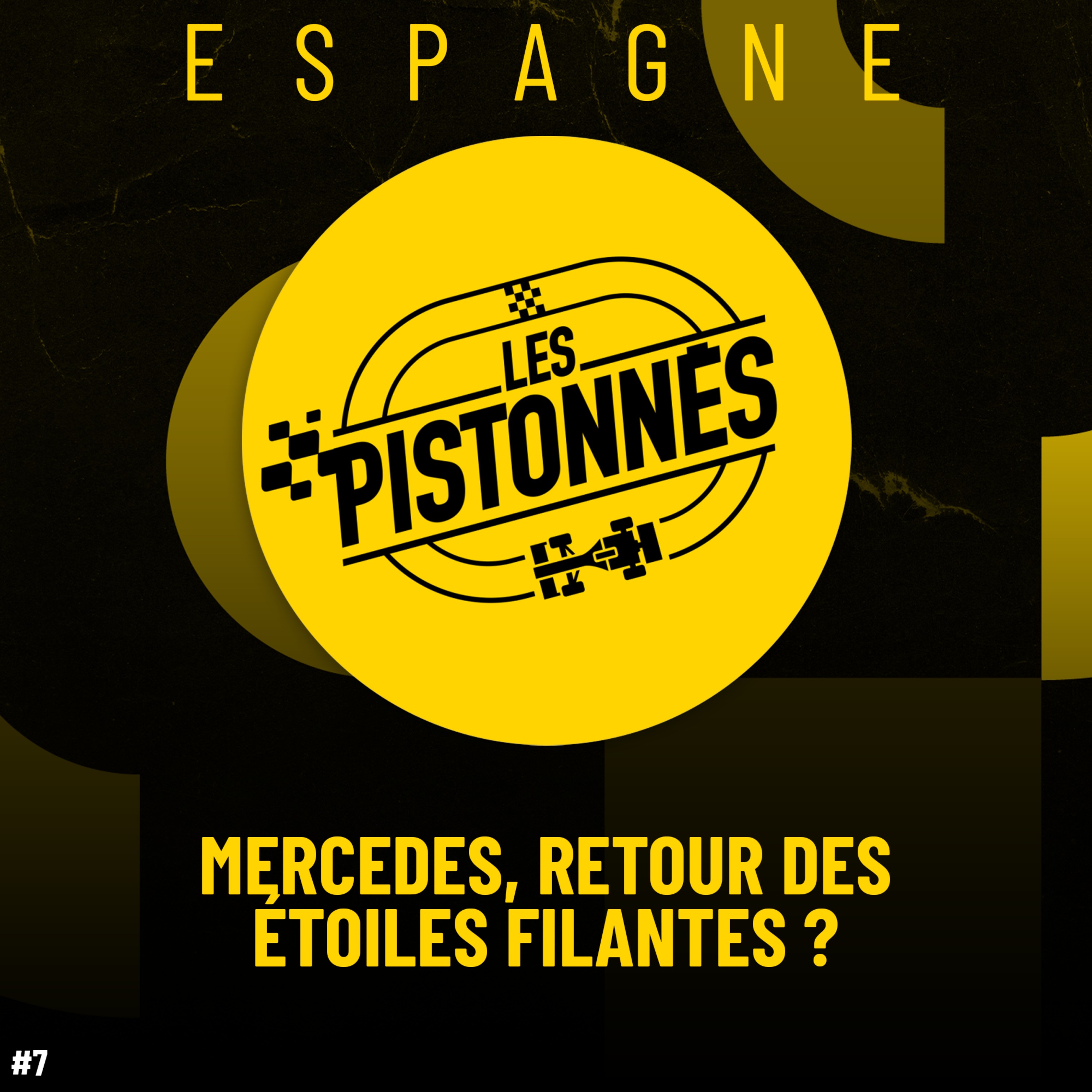 MERCEDES, RETOUR DES ÉTOILES FILANTES ? Les Pistonnés Débrief GP Espagne