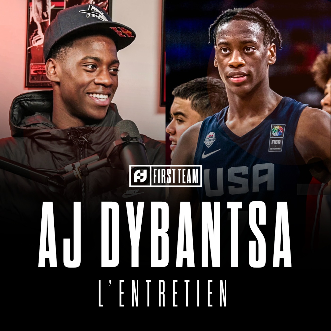 AJ DYBANTSA, L'ENTRETIEN : rencontre avec le potentiel 1er choix de la Draft NBA 2026 !
