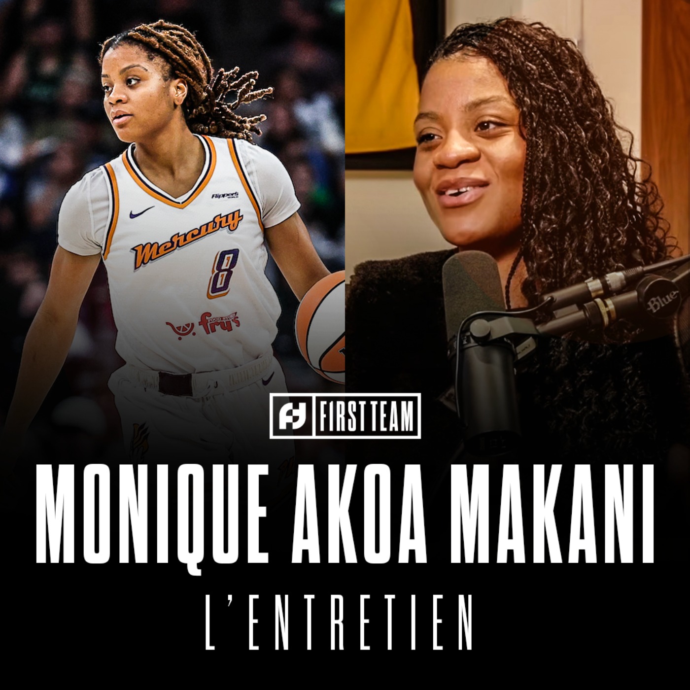 MONIQUE AKOA MAKANI, L'ENTRETIEN : LA WNBA, SON CHOIX DE JOUER POUR LE CAMEROUN, LA VIE AUX USA
