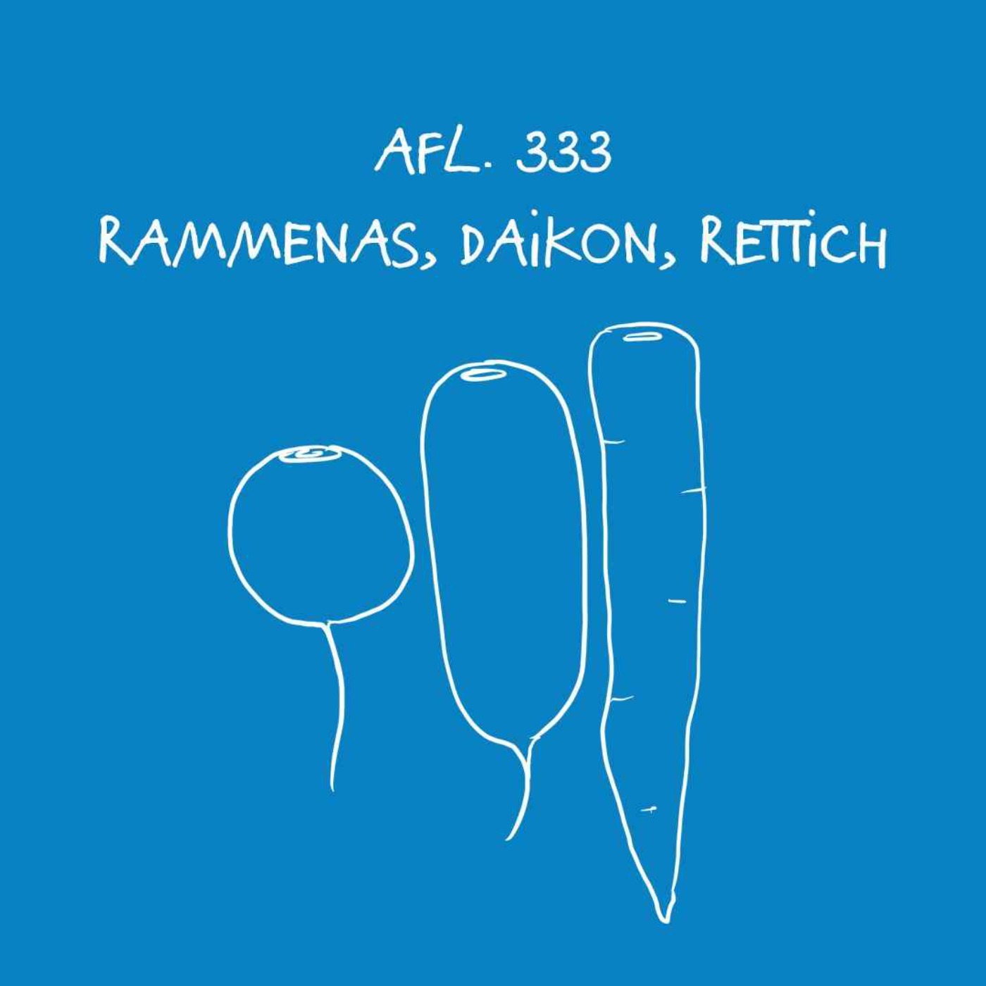#333 - Rammenas, daikon, rettich