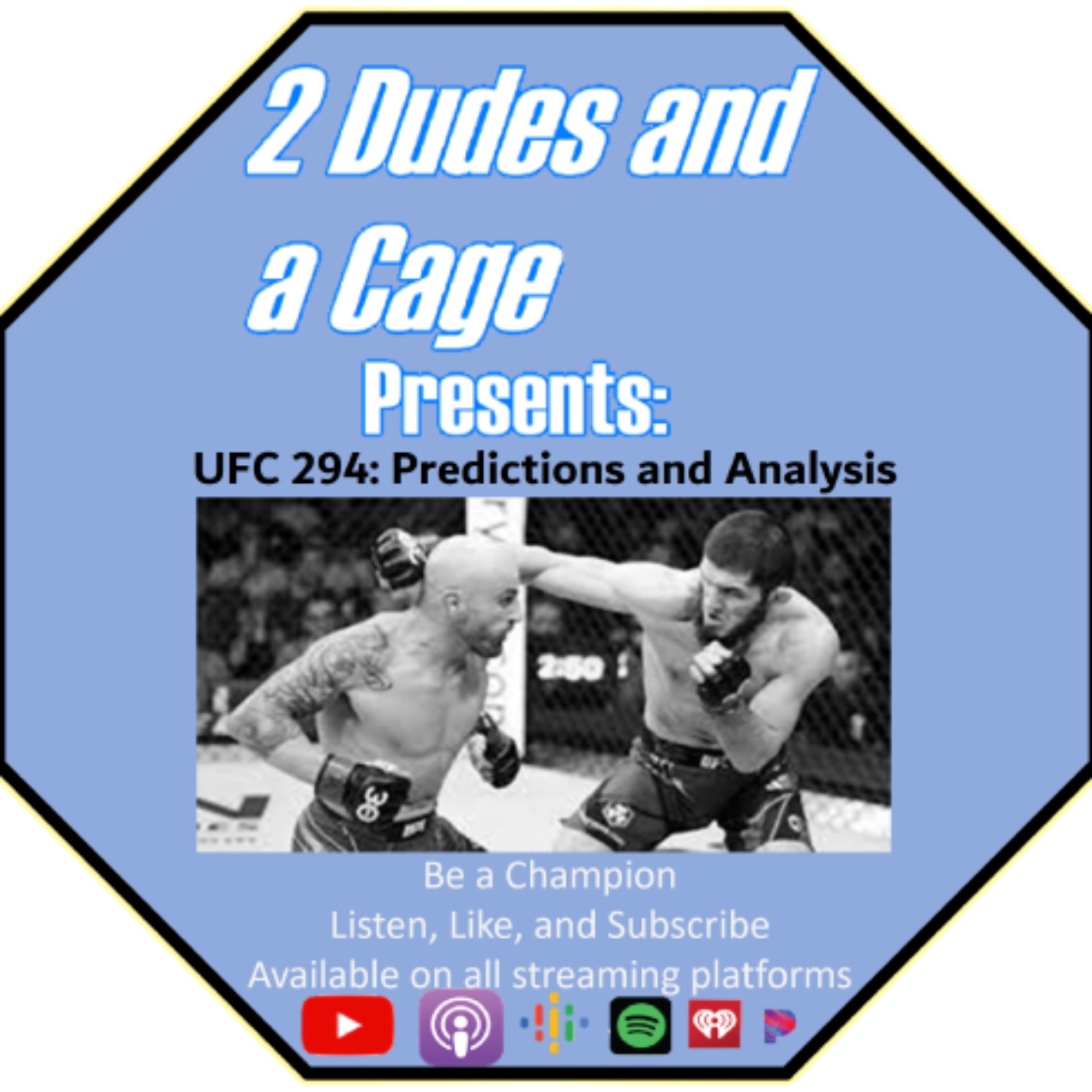 cover art for UFC 294: Predictions and Analysis