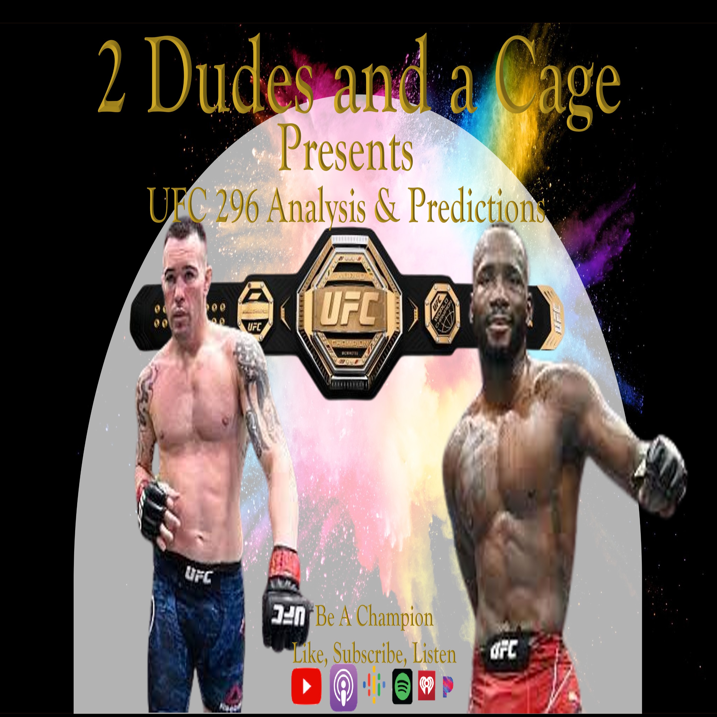 cover art for UFC 296: Predictions and Analysis