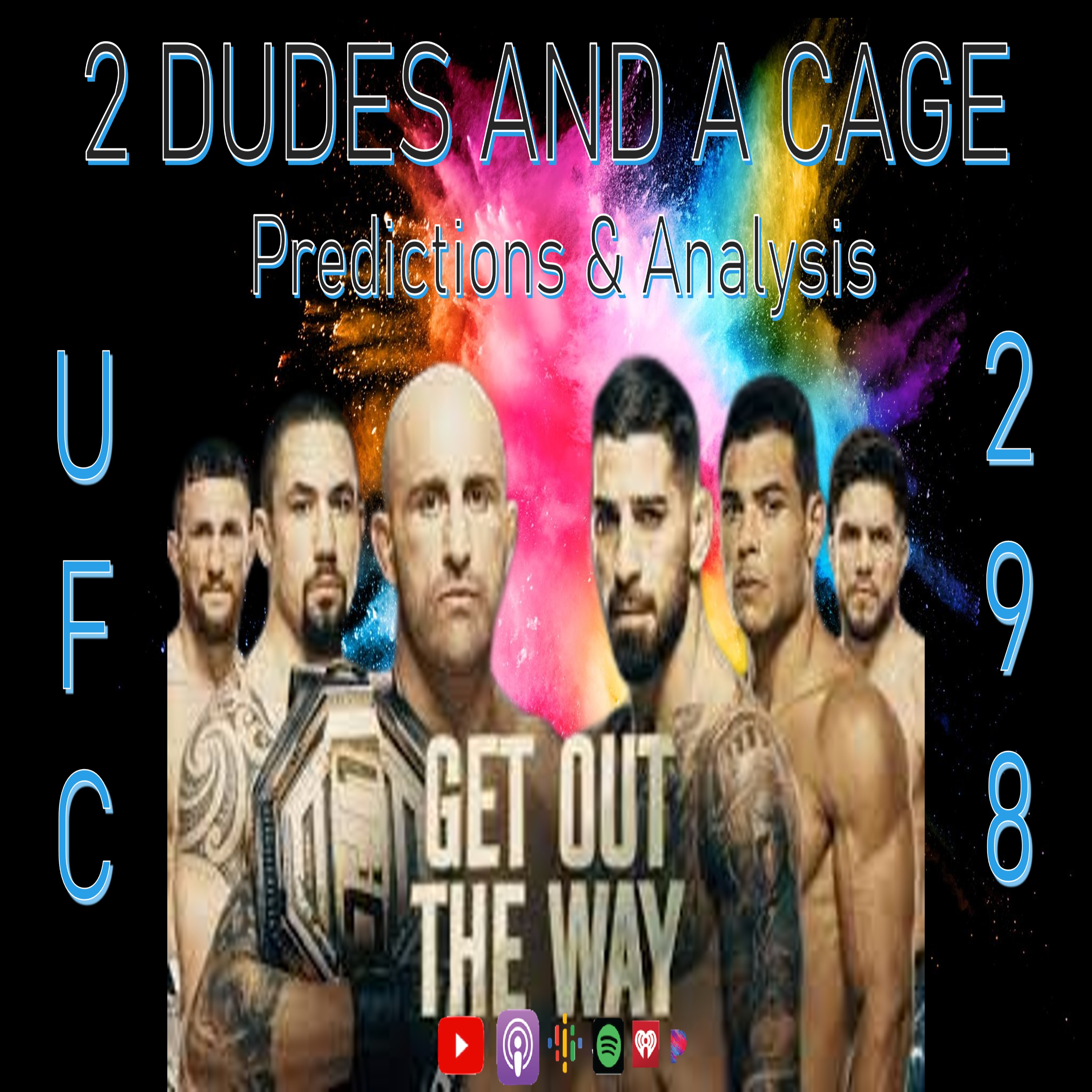 cover art for UFC 298: Predictions and Analysis