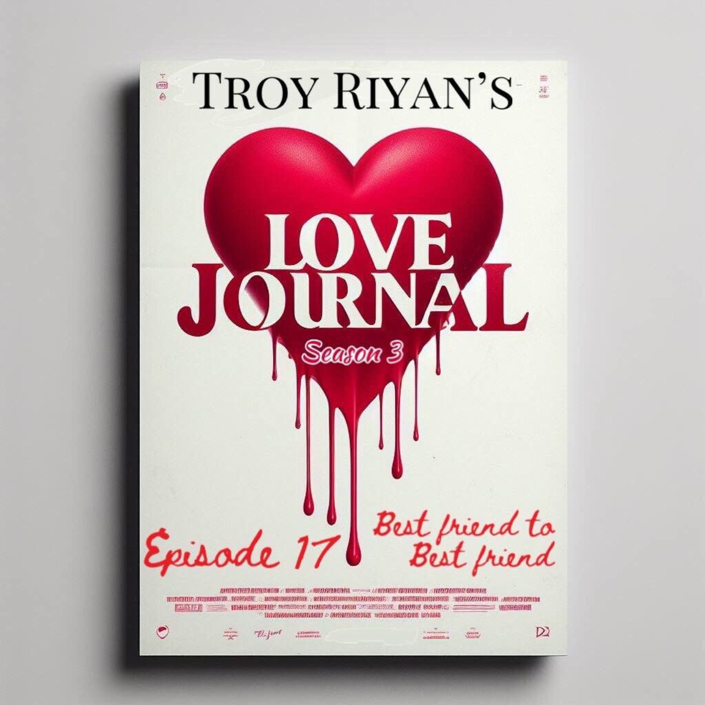 Troy Riyan\'s Love Journal