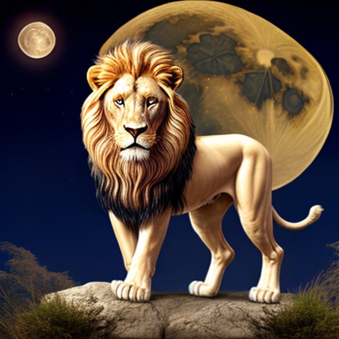 cover art for La Nouvelle Lune en Lion - 2023