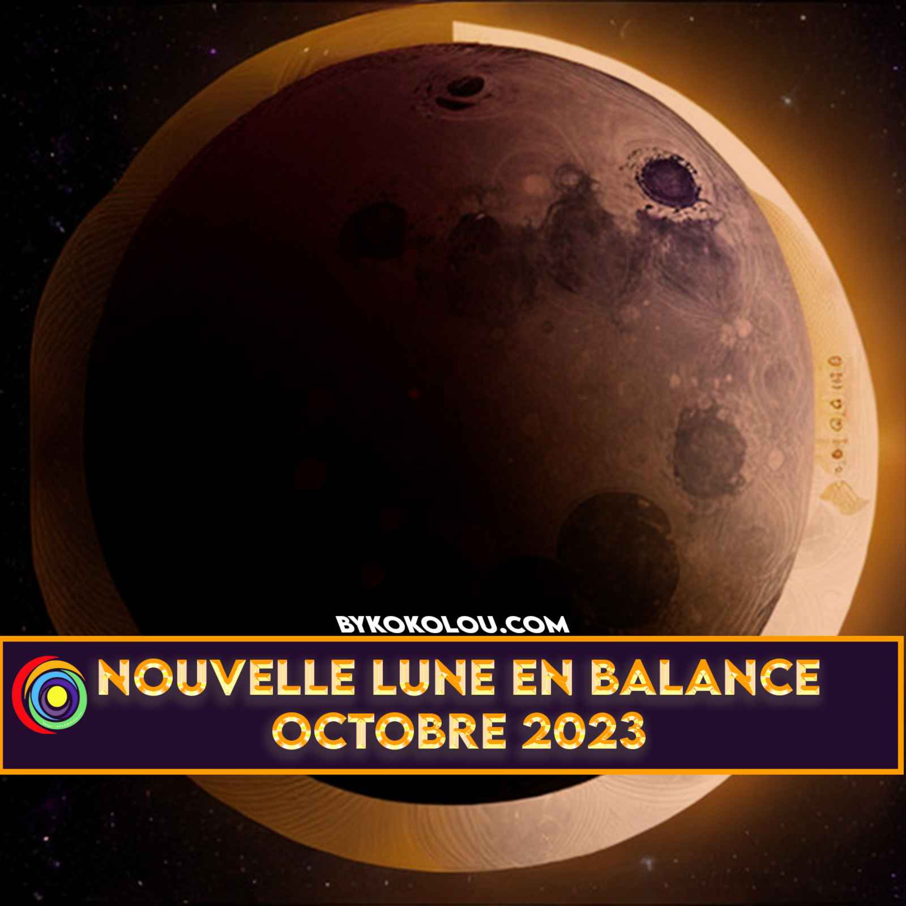 cover art for La Nouvelle Lune en Balance - octobre 2023