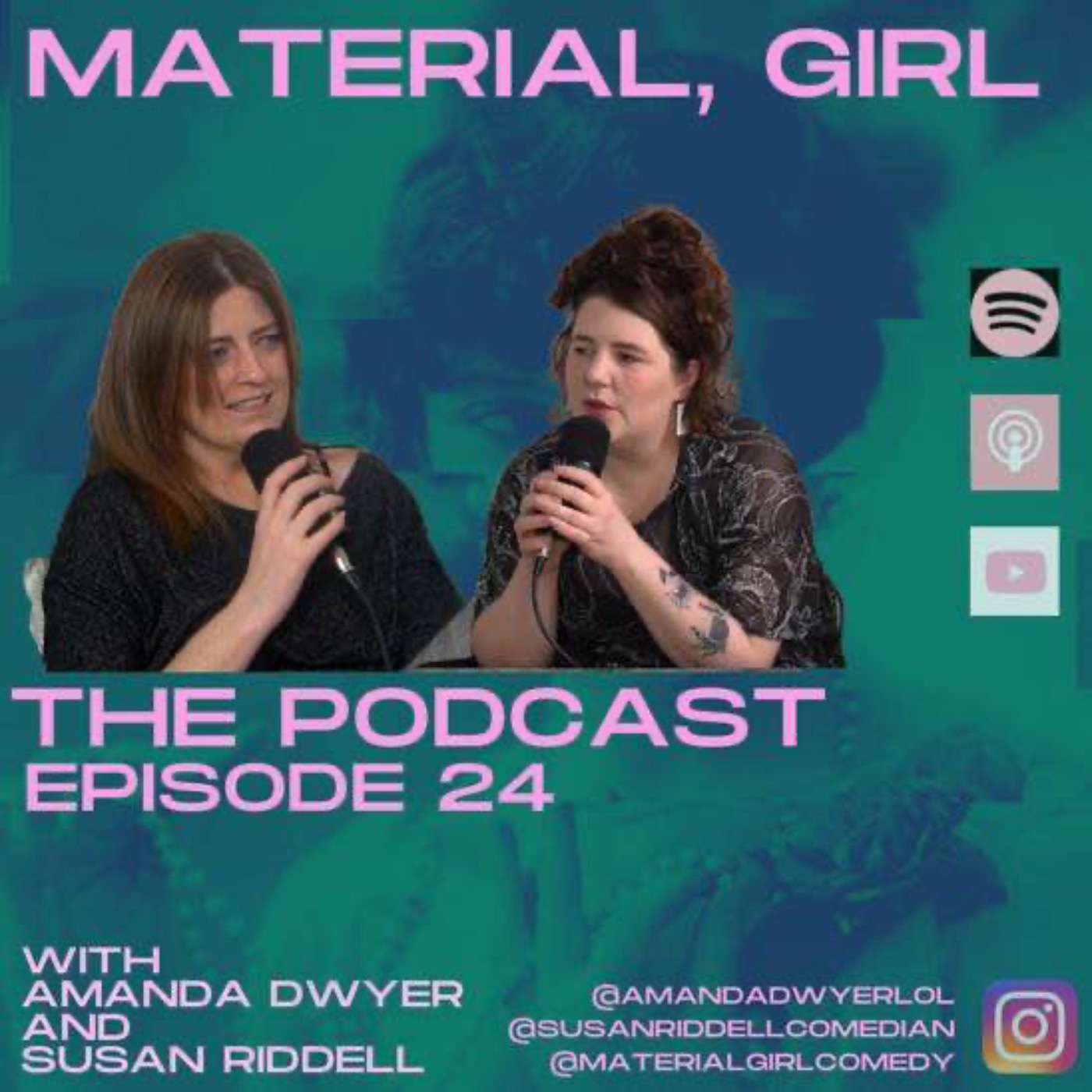 cover art for  Episode 24 | Material Girl Podcast